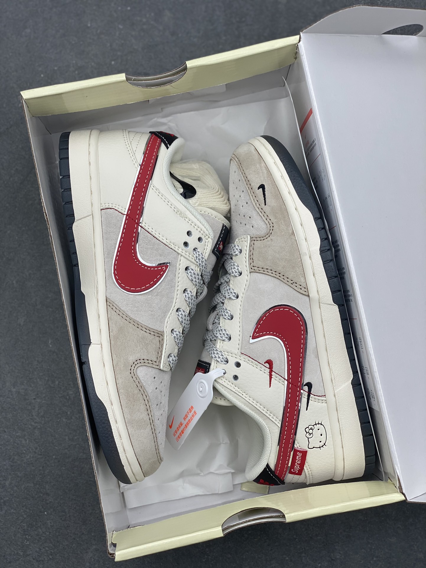 Nike SB Dunk Low Supreme Kitty Sneakers - Anniversary Edition Custom Design 9 i1732916524 7964 2