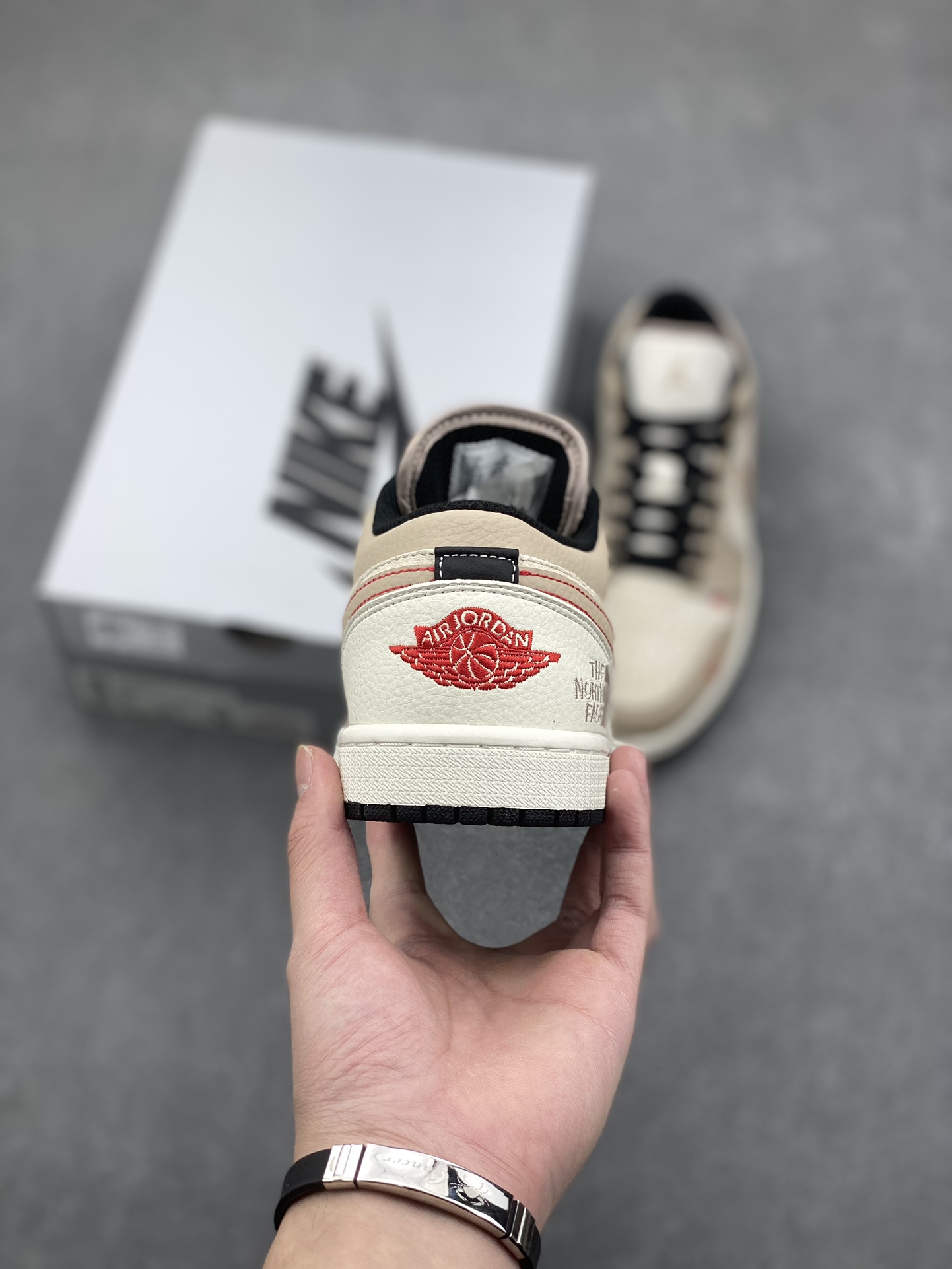 Nike Air Jordan 1 The North Face Low Top Sneakers - 'Light Brown' 4 i1733330741 1994 2
