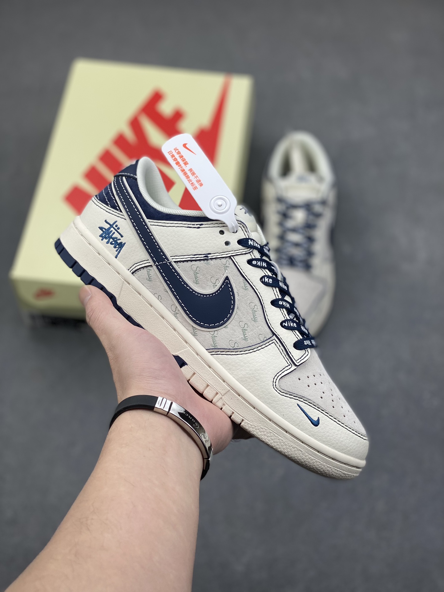 Nike Dunk Low Retro 'DIY' Custom Sneakers - Premium Leather, Comfortable Fit 2 i1734073712 6441 4