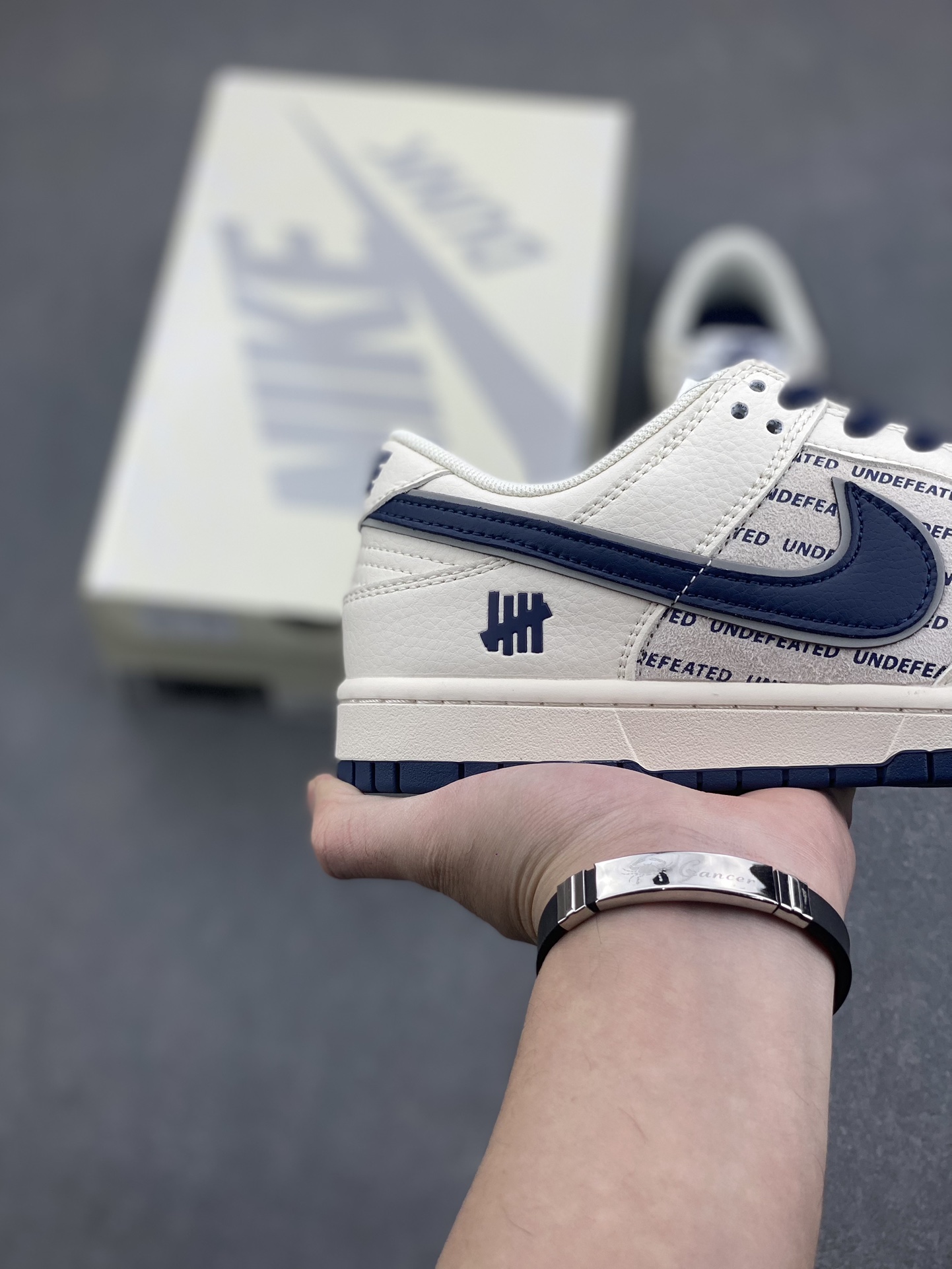 Nike SB Dunk Low UNDEFEATED Collab Sneakers - Navy Blue Accents, Premium Quality 6 i1734110532 525 2