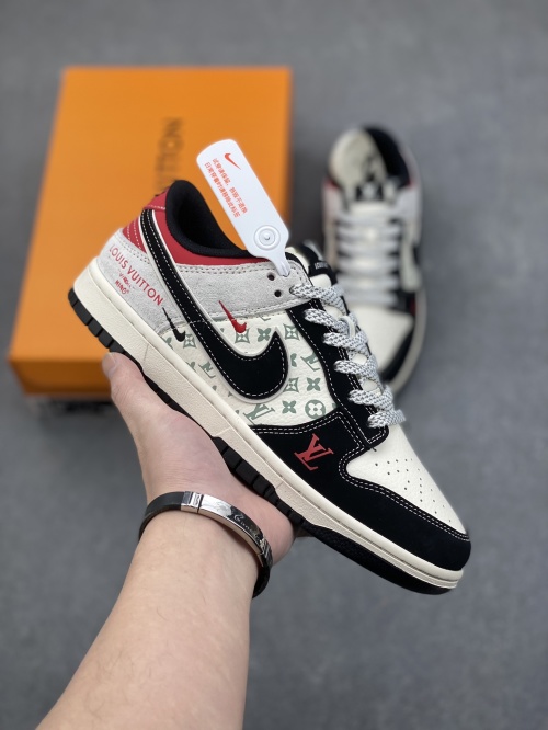 NK Dunk Low Retro DIY Louis Vuitton Edition Sneakers - Premium Quality 10 Nike Dunk Low Retro 'Louis Vuitton' Custom Sneakers - Premium Quality, Stylish Design