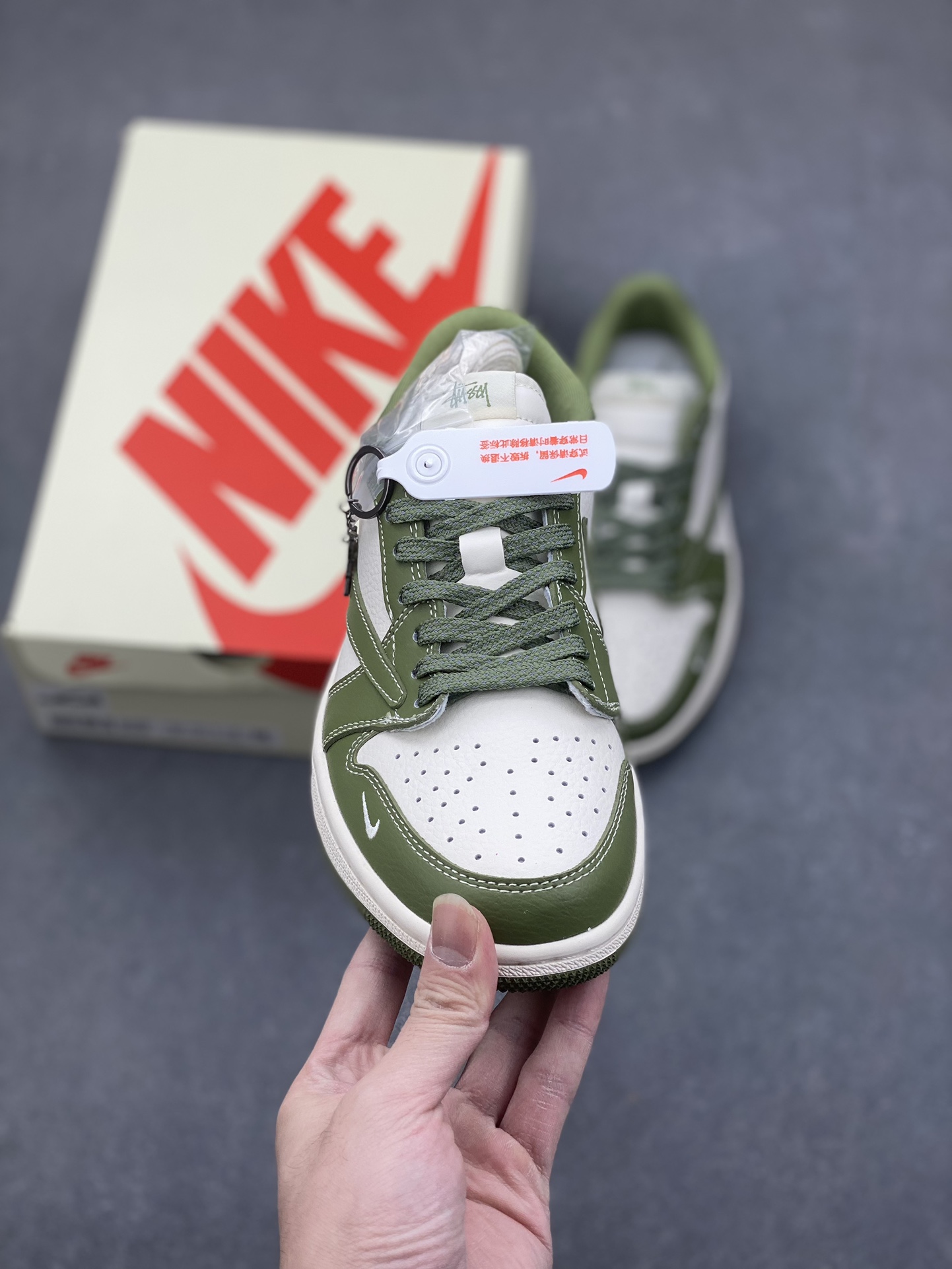 Travis Scott x Fragment Design x Stussy Air Jordan 1 Low OG Green 2 i1734454904 343 8