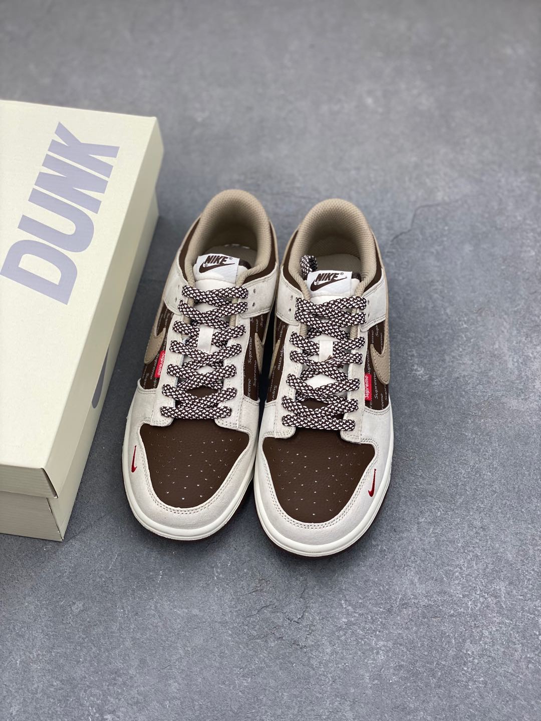 Nike SB Dunk Low The North Face x Supreme Brown Casual Shoes 9 i1735507105231 5172 0 7