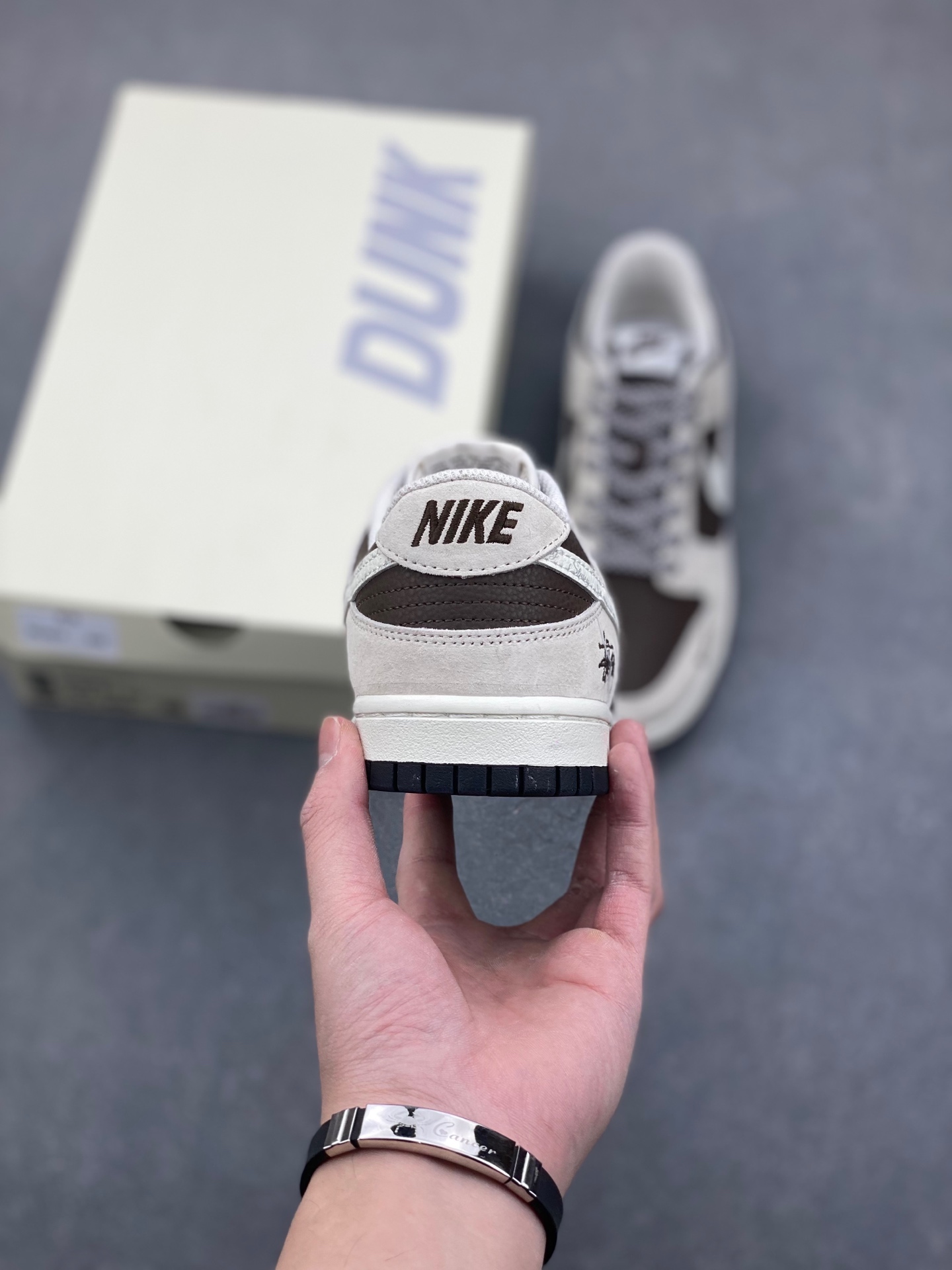 Nike SB Dunk Low Stussy Collab Brown Leather Casual Skateboarding Shoes 4 i1736194653939 9769 0 3