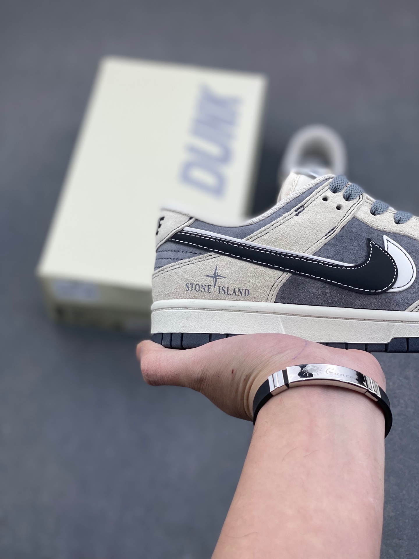 Nike Dunk Low Retro DIY Stone Island Custom Casual Sneakers DJ2024-087 5 i1736568084564 6215 0 4