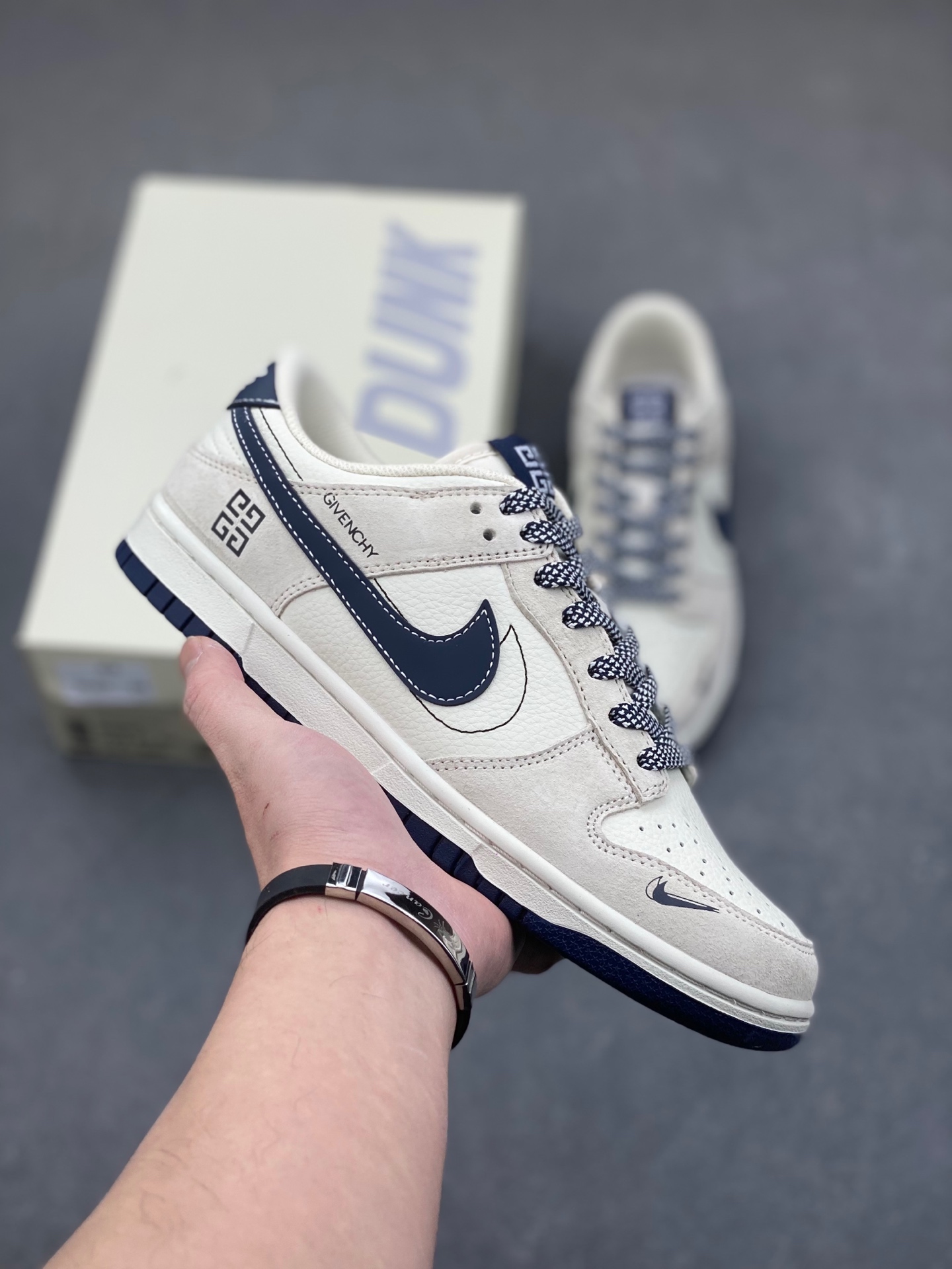 Nike Dunk Low Retro Givenchy Custom Sneakers - Premium Leather, Stylish Design 2 i1736629318049 8011 0 0