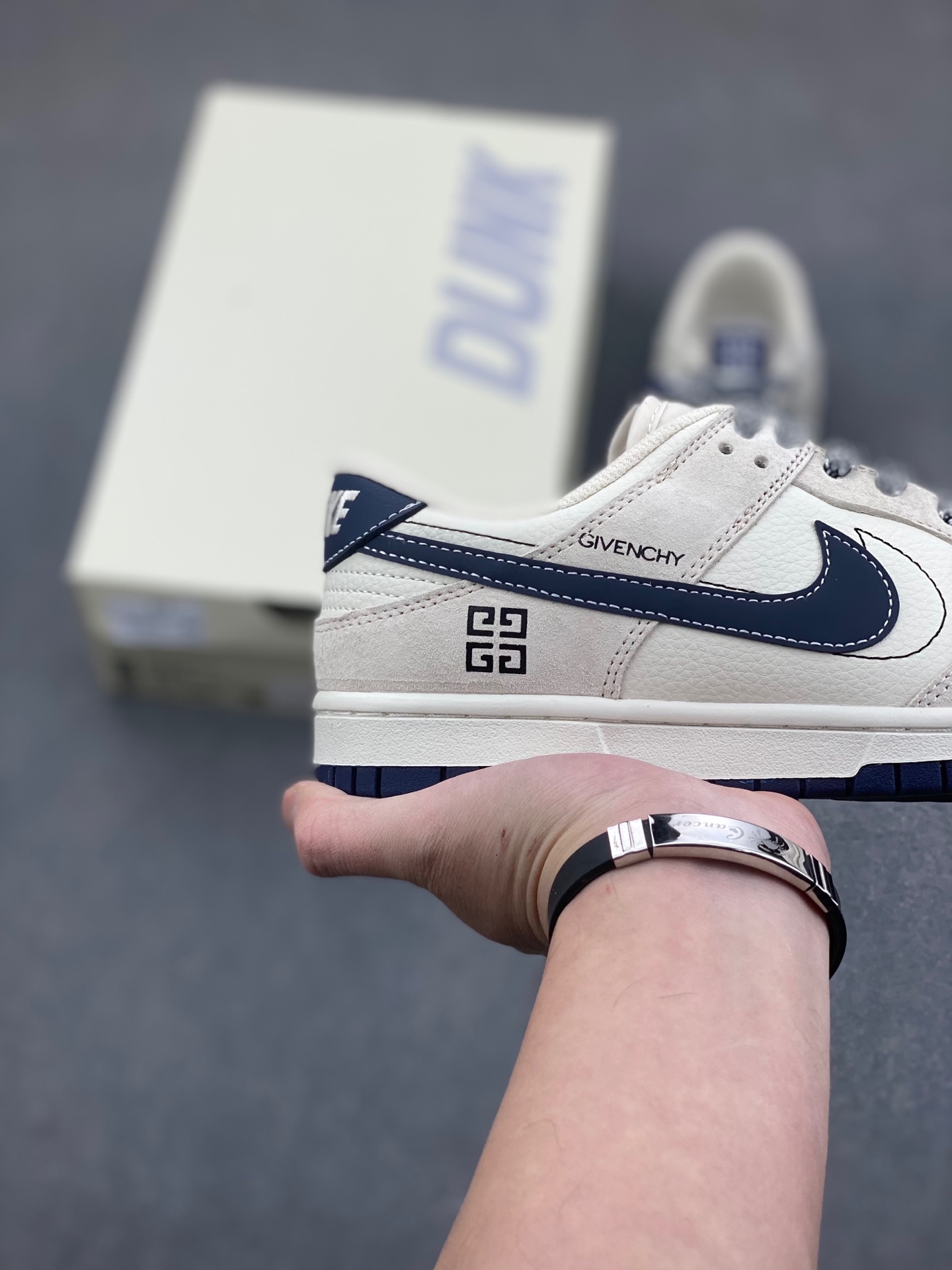 Nike Dunk Low Retro Givenchy Custom Sneakers - Premium Leather, Stylish Design 6 i1736629319055 8181 0 4