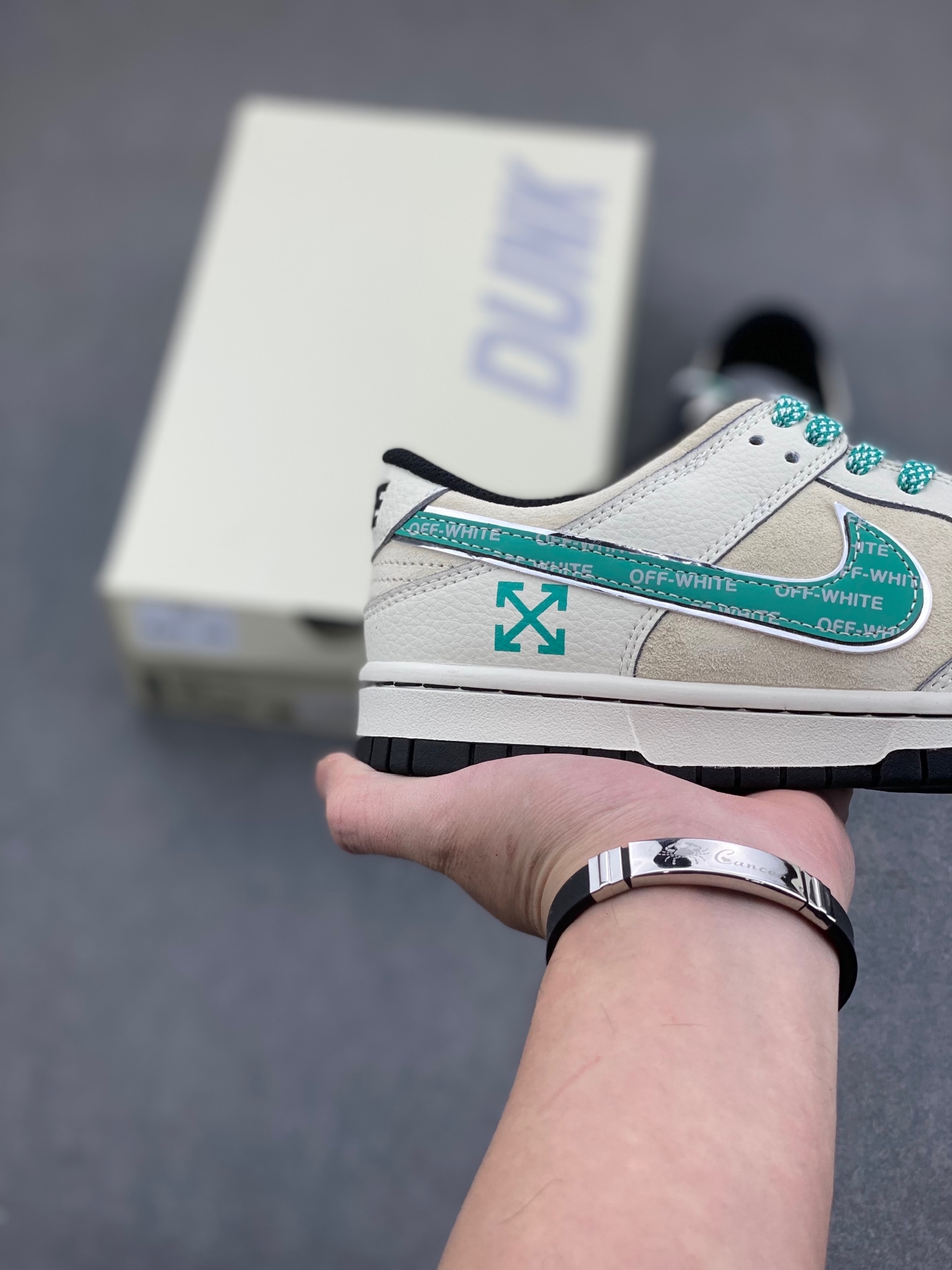 Nike SB Dunk Low x Off-White White Green Starry Sky - Premium Quality 6 i1736896612351 111 0 4
