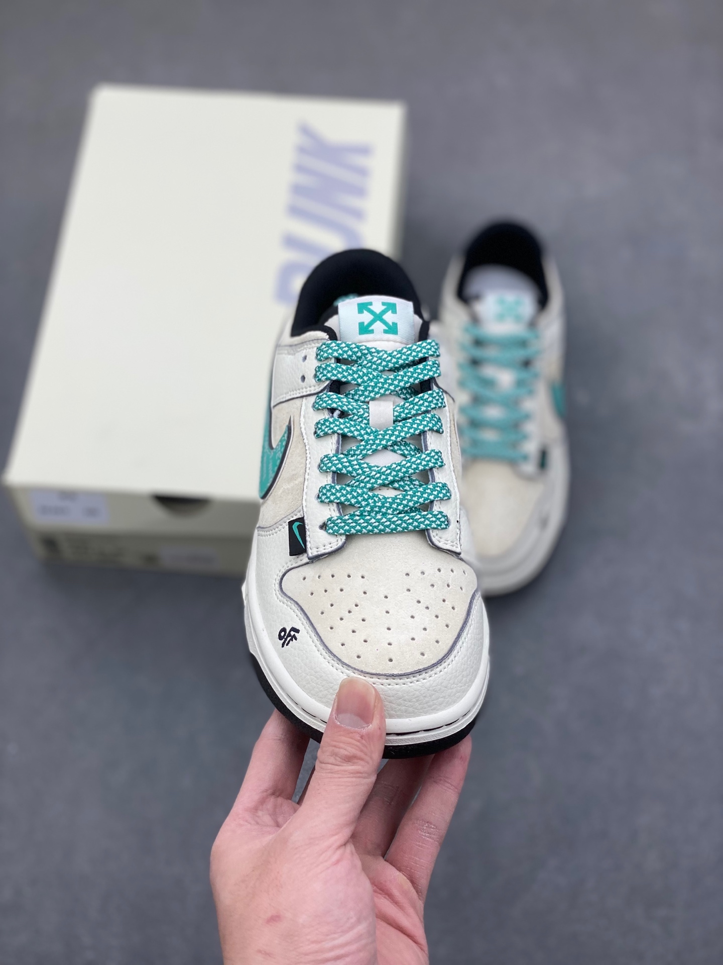 Nike SB Dunk Low x Off-White White Green Starry Sky - Premium Quality 3 i1736896613358 6118 0 1