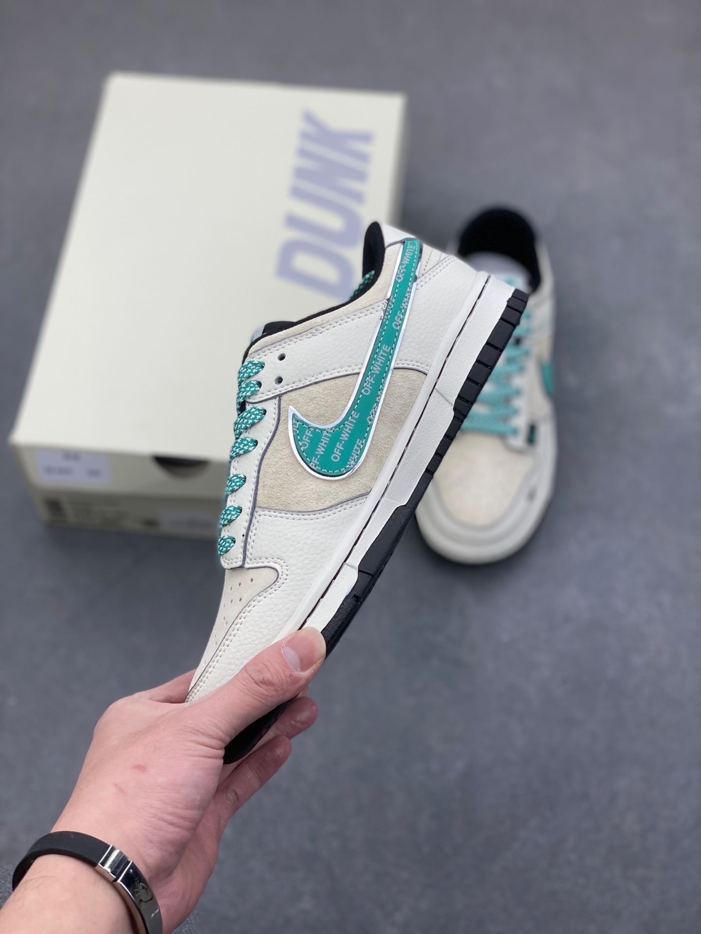 Nike SB Dunk Low x Off-White White Green Starry Sky - Premium Quality 4 i1736896613875 4193 0 2