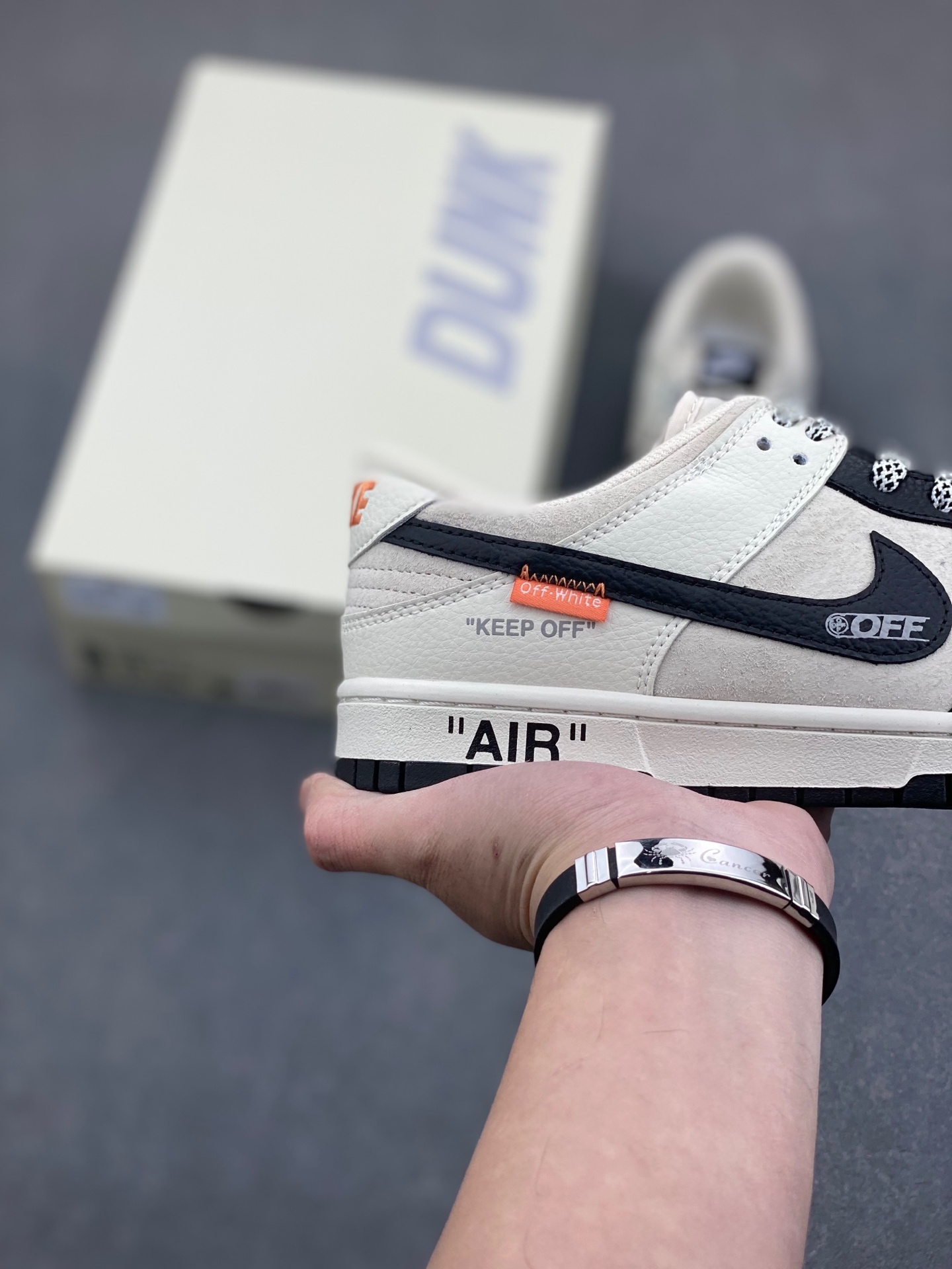 Nike SB Dunk Low Off-White Black Grey Casual Sneakers DJ2024-113 5 i1737093762940 6903 0 4