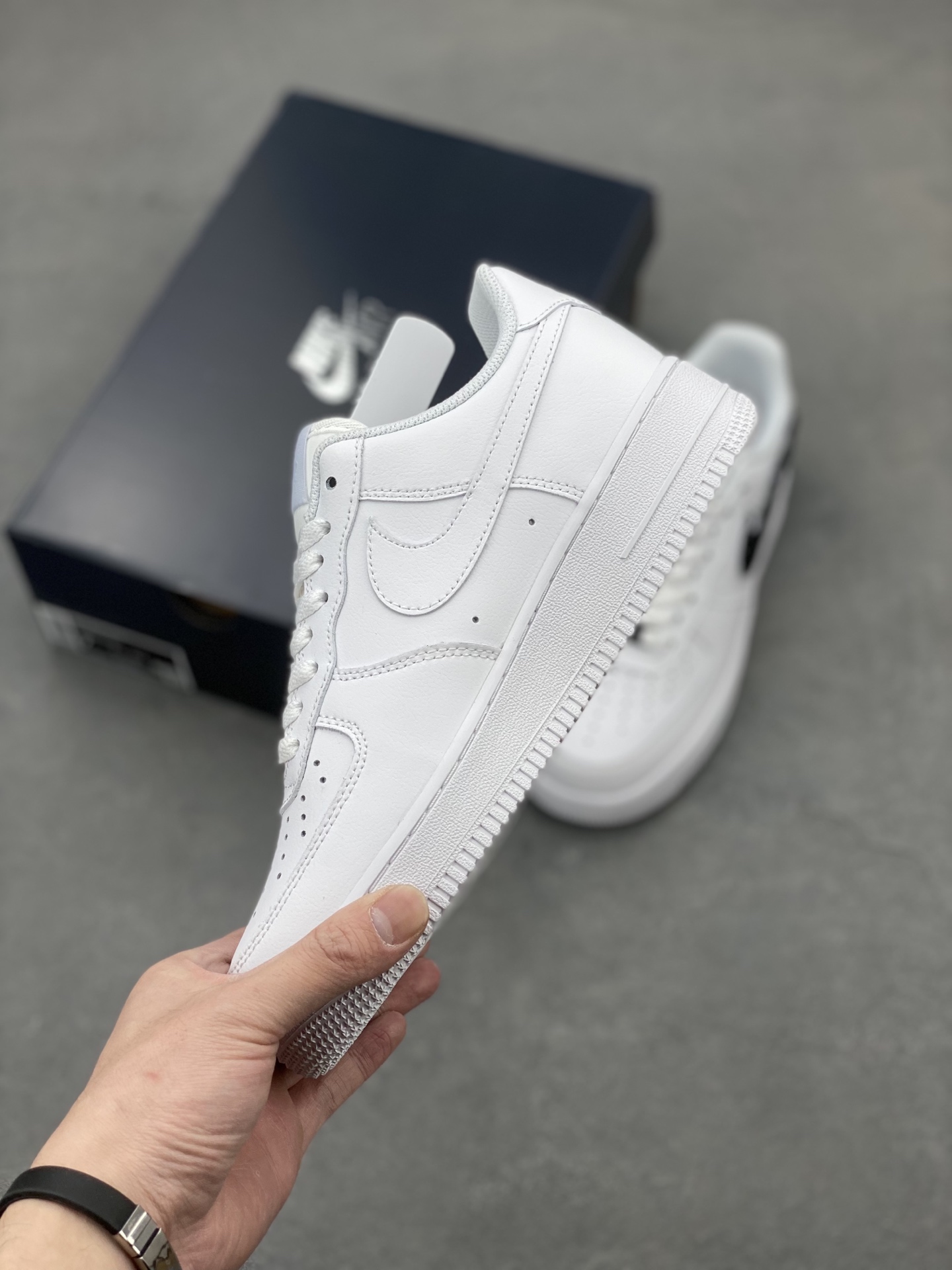 Nike Air Force 1 '07 Low White/Black Casual Shoes (IF1686-101) 4 i1742593133827 9149 0 2