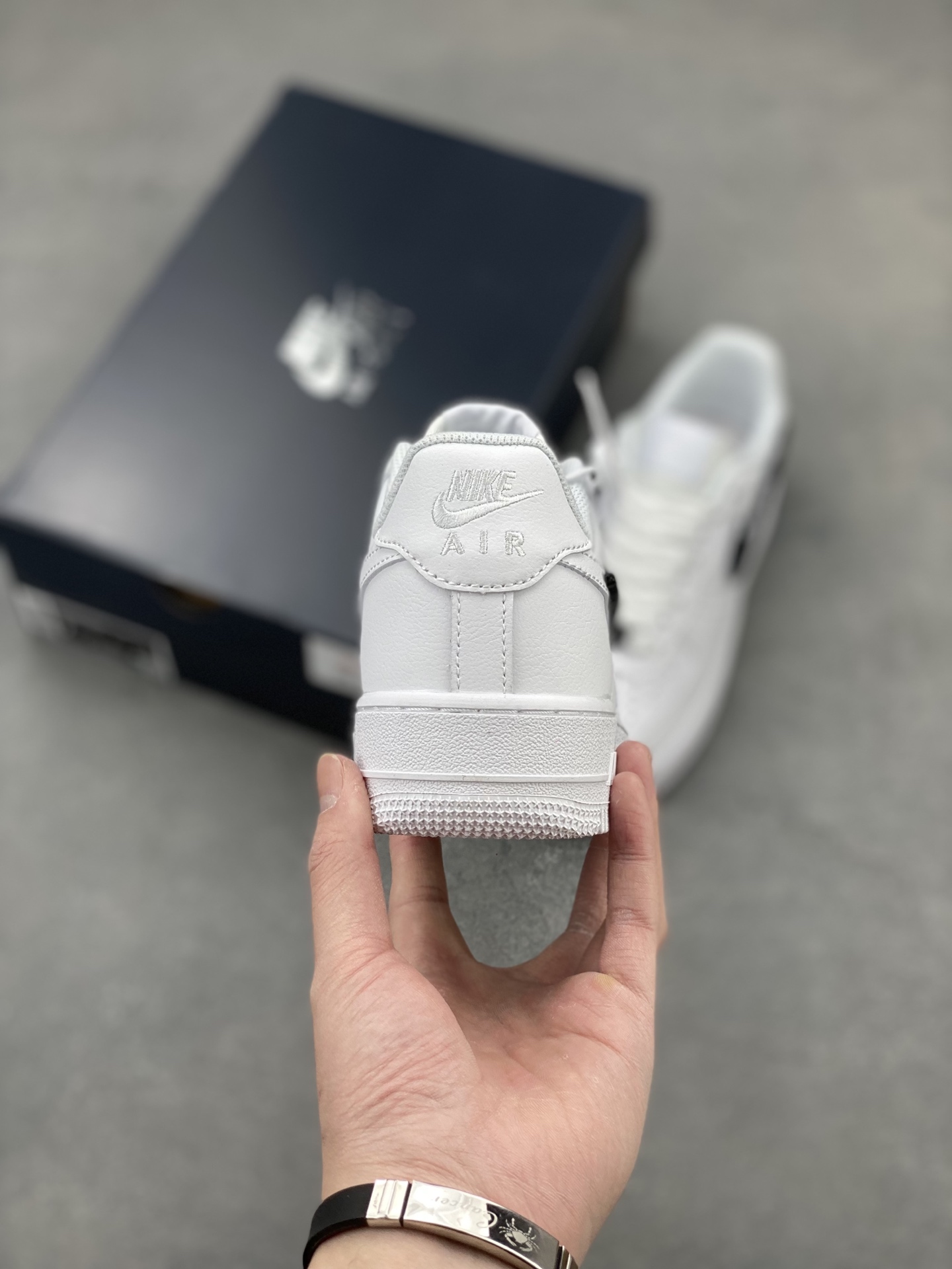 Nike Air Force 1 '07 Low White/Black Casual Shoes (IF1686-101) 5 i1742593133893 465 0 3