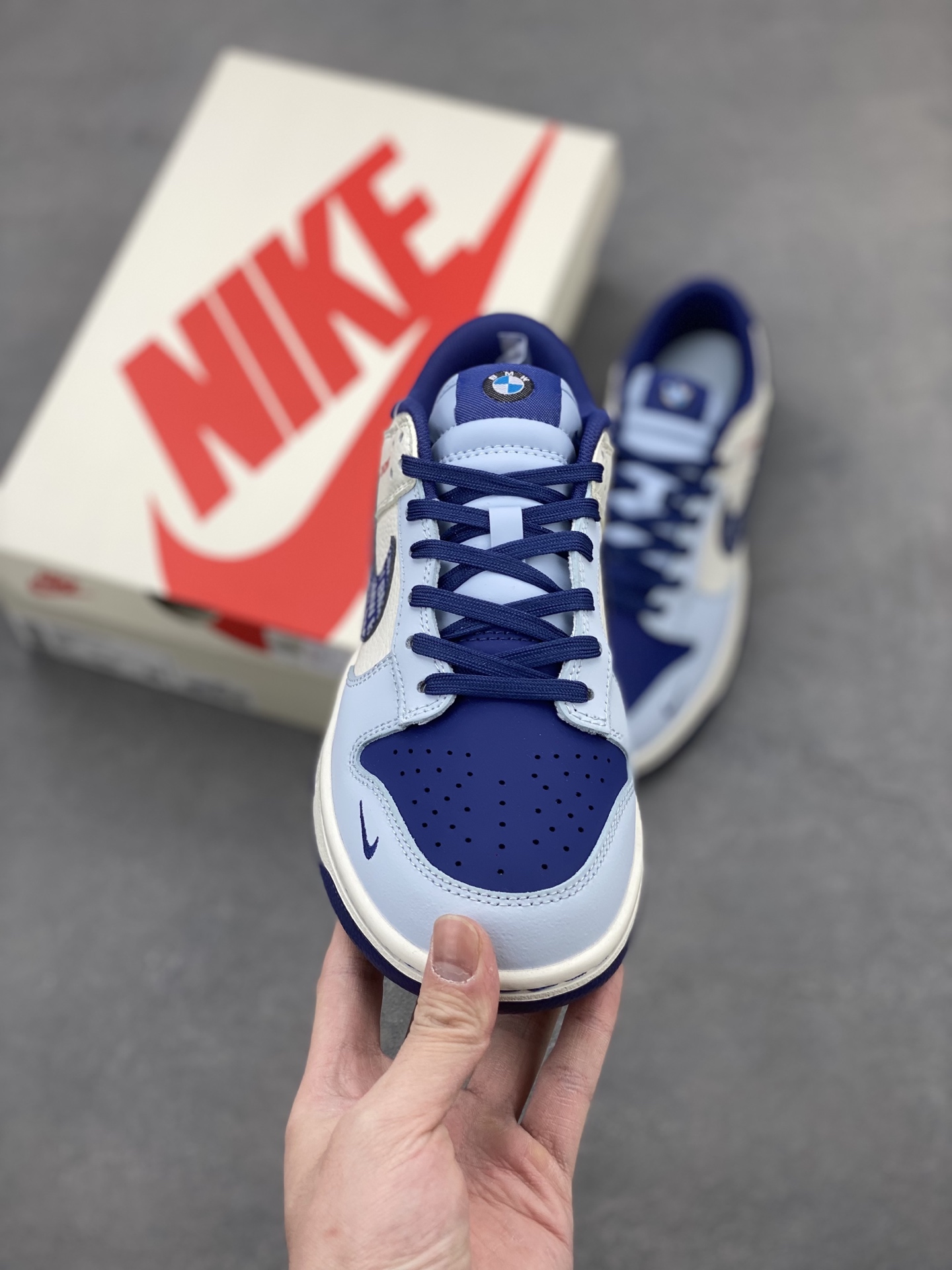Nike Dunk Low Retro BMW Sneakers - Low-Top Casual Shoes 2 i1742661792637 8034 0 1