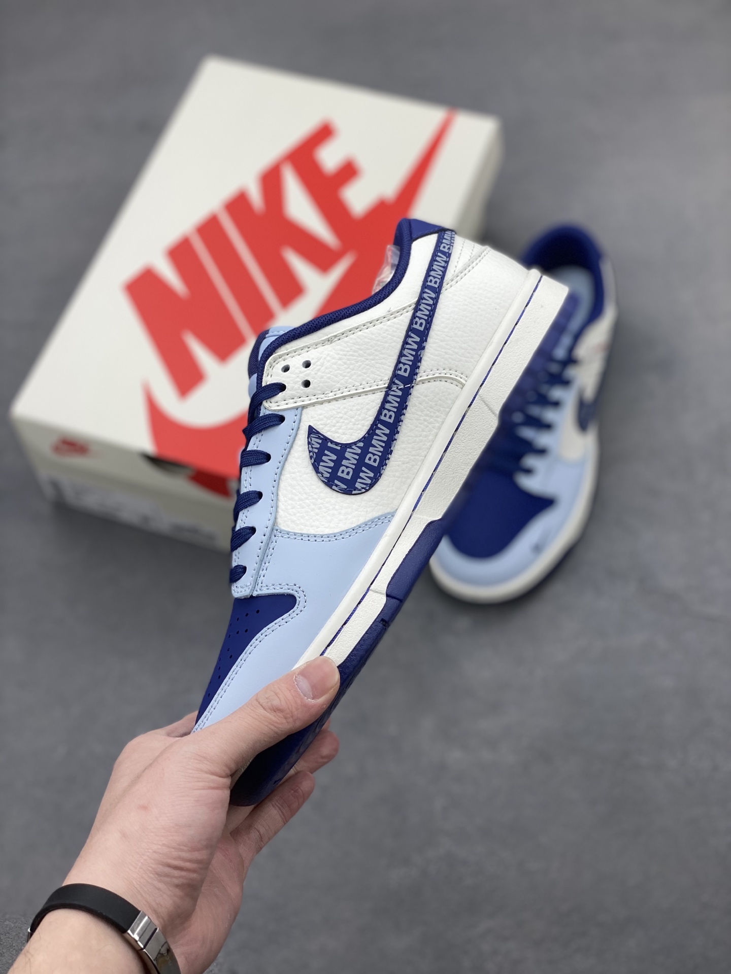 Nike Dunk Low Retro BMW Sneakers - Low-Top Casual Shoes 3 i1742661794118 7140 0 2