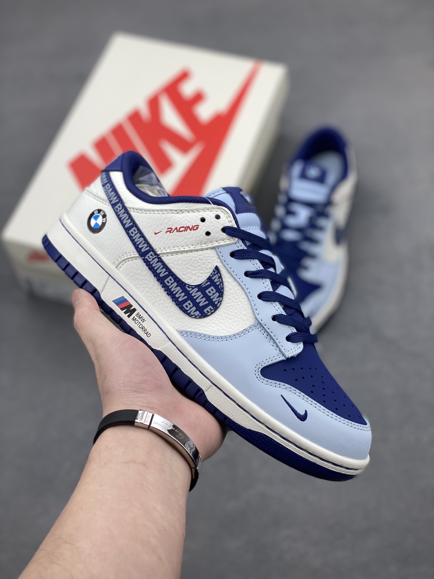 Nike Dunk Low Retro BMW Sneakers - Low-Top Casual Shoes 1 i1742661803415 8010 0 0