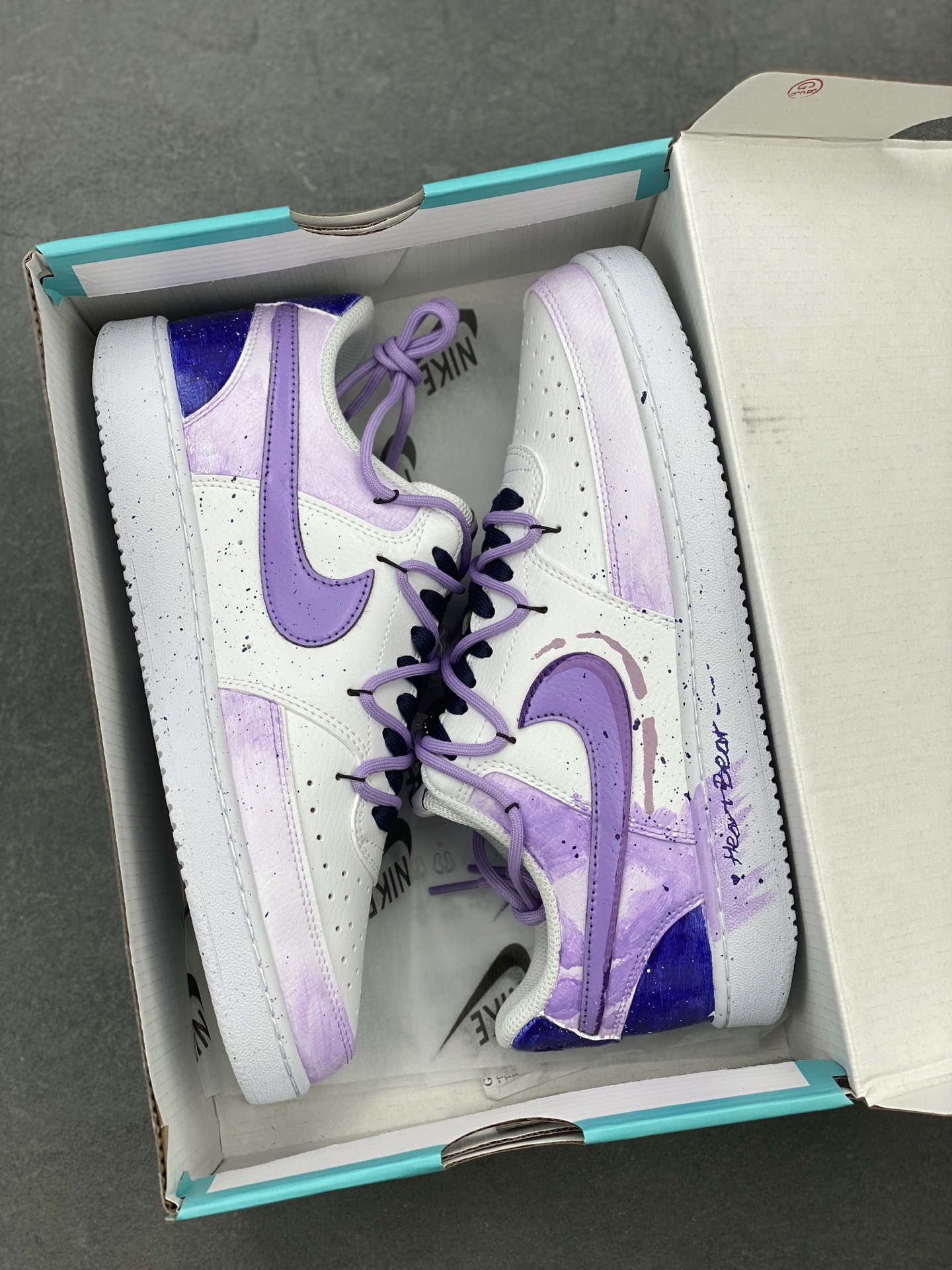 Nike Court Vision Low Custom Galaxy Sneakers - Hand-Painted, Unique Design 10 i1743610656856 9527 0 8