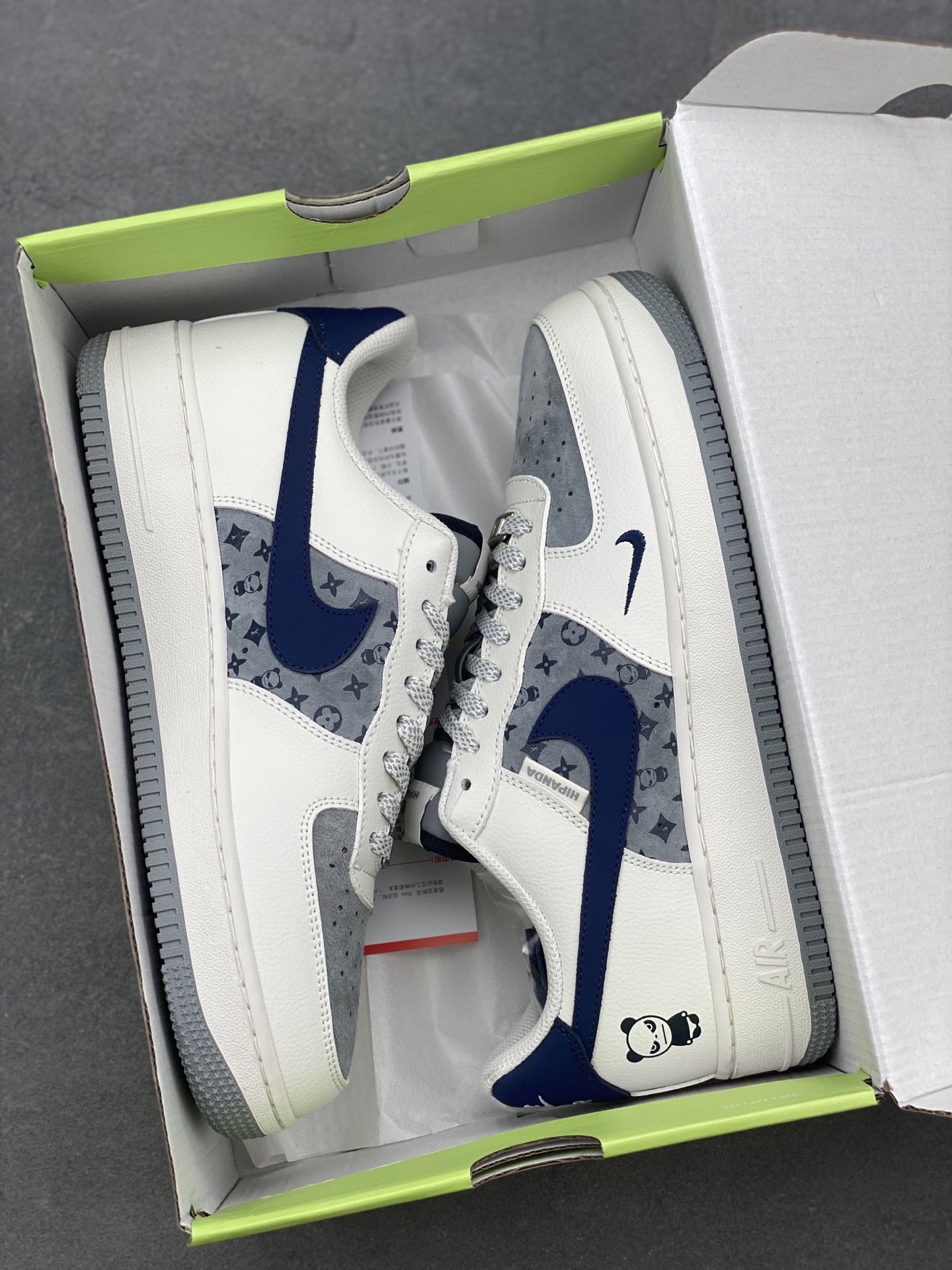 Nike Air Force 1 '07 Low Sneakers - Limited Edition, Panda Design, Cushioned Comfort 10 i1743610828391 904 0 8
