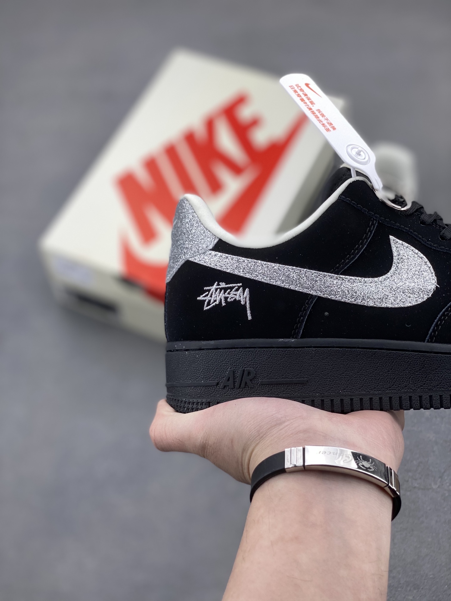 Nike Air Force 1 '07 Low Black Sneakers - Limited Edition, Comfortable Fit 6 i1743611068097 9506 0 4