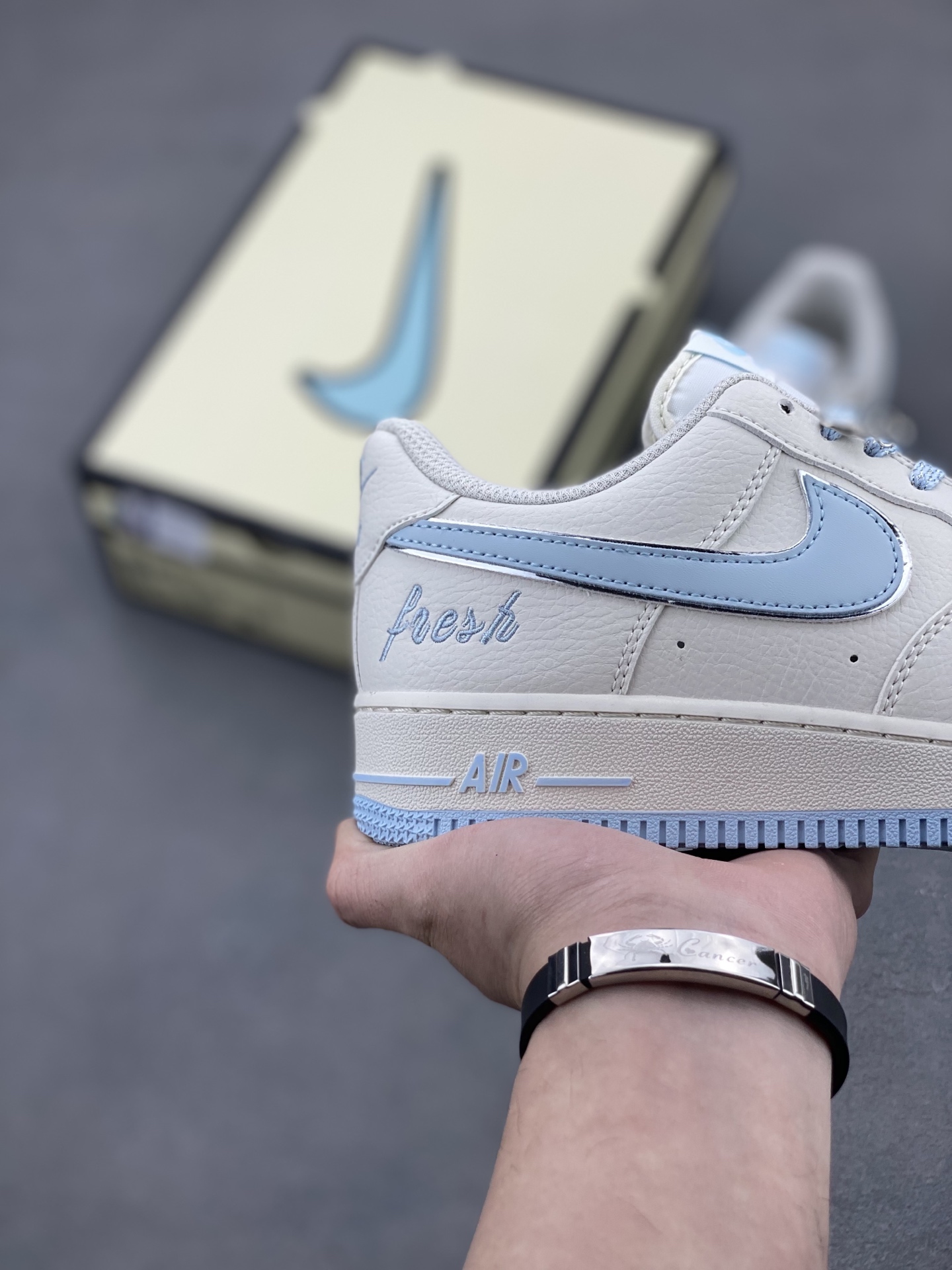 Air Force 1 '07 Louis Vuitton Light Grey - Stylish and Comfortable Sneakers 6 i1743959326505 5830 0 4