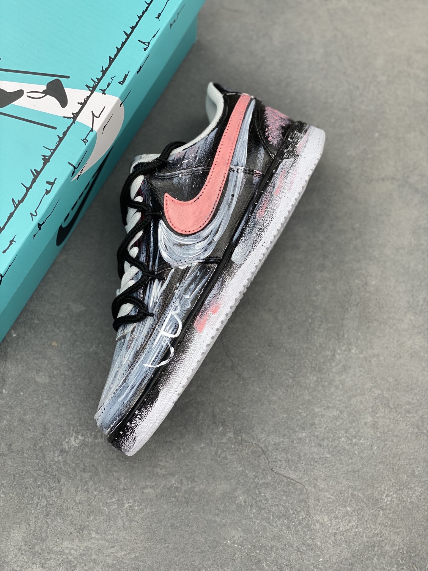 Nike Court Vision Low 'Mutation Creation' Custom Sneakers - Hand-Painted Design 8 i1743960374971 4962 0 6
