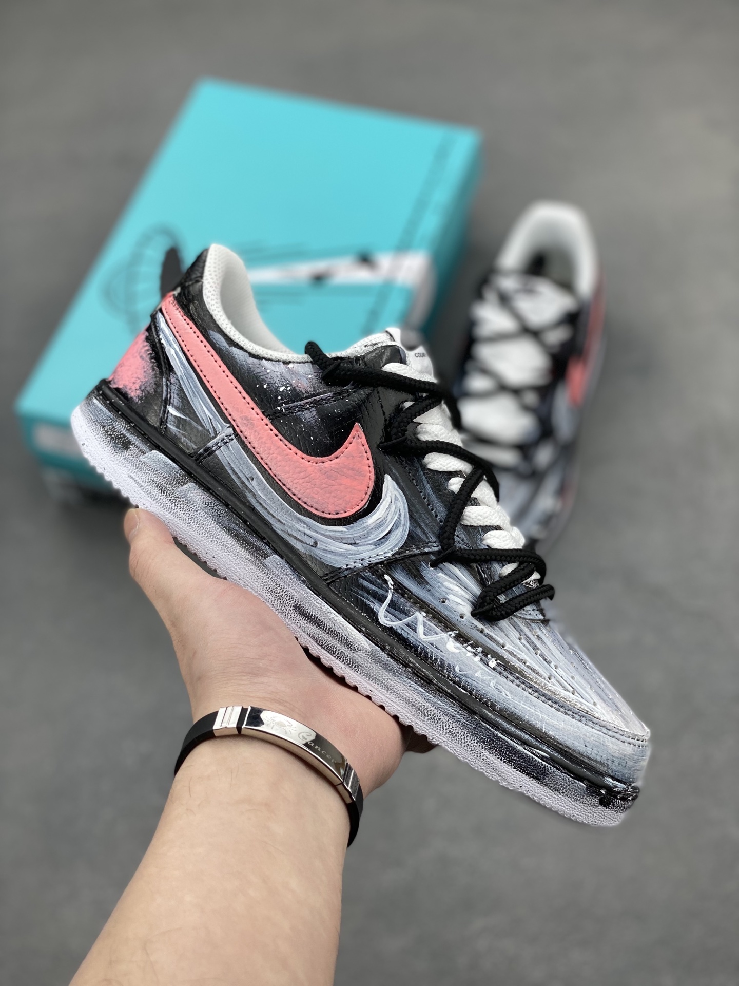 Nike Court Vision Low 'Mutation Creation' Custom Sneakers - Hand-Painted Design 2 i1743960376748 5699 0 0