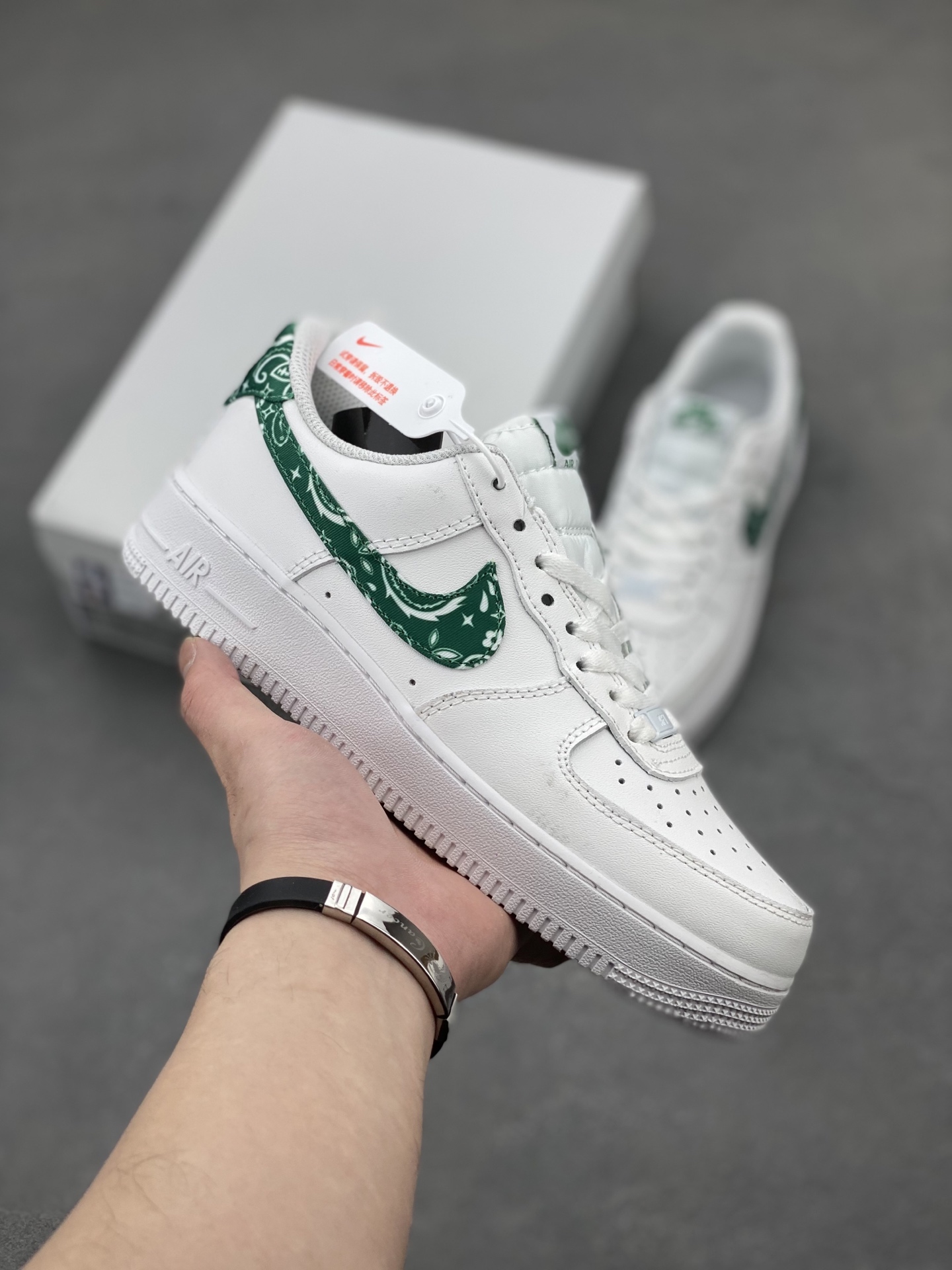 Nike Air Force 1 Low White Paisley Green - DH4406-102 2 i1744096541192 6626 0 0