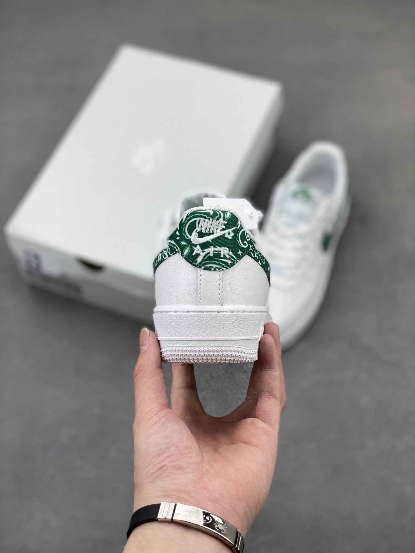 Nike Air Force 1 Low White Paisley Green - DH4406-102 5 i1744096543568 9385 0 3