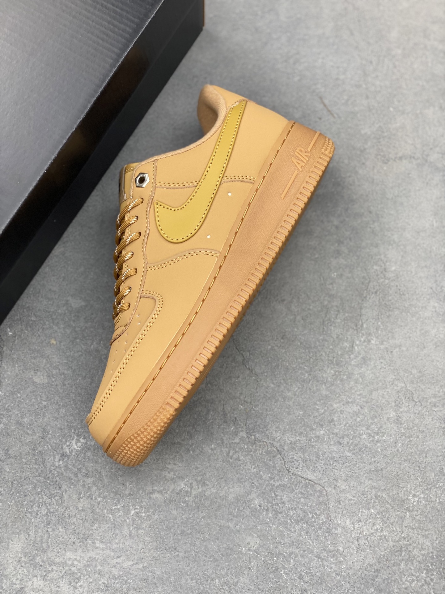 Nike Air Force 1 Low Wheat Gold Casual Shoes CJ9179-200 8 i1744096571623 8258 0 6