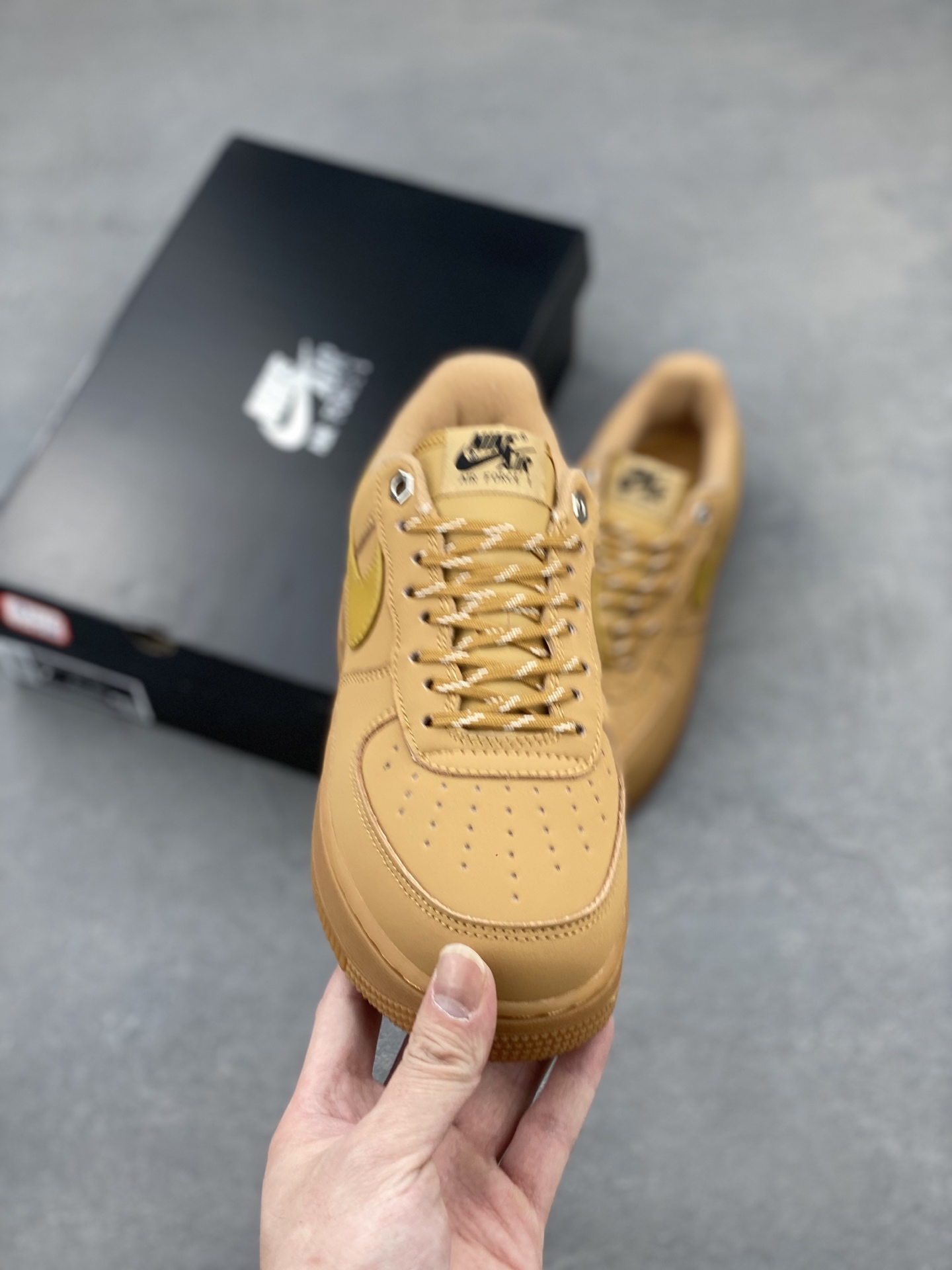 Nike Air Force 1 Low Wheat Gold Casual Shoes CJ9179-200 3 i1744096573454 886 0 1