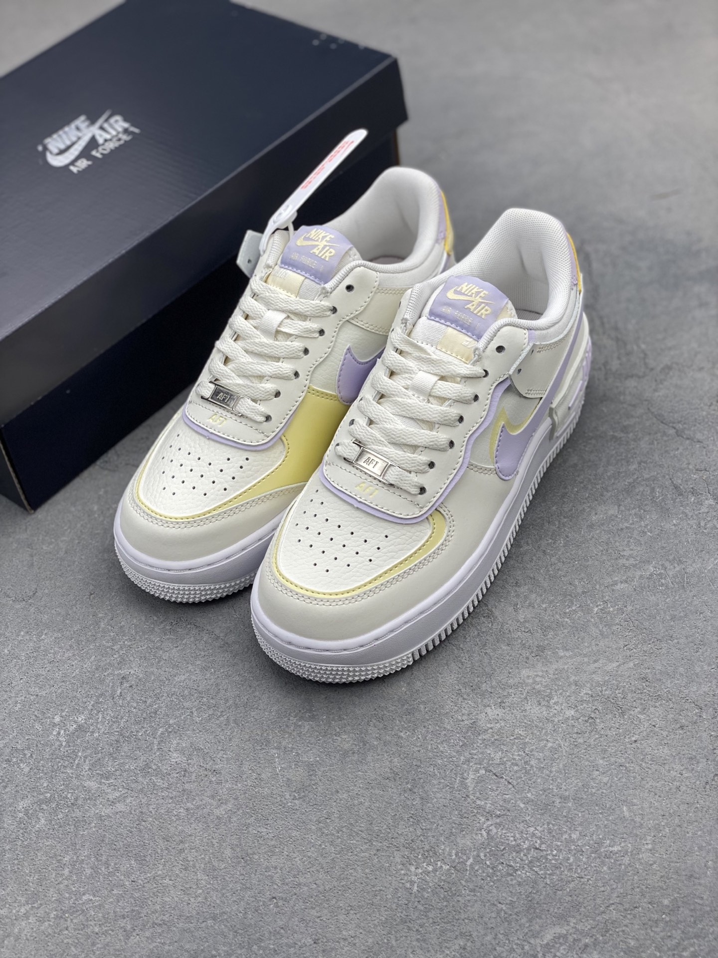 Nike Air Force 1 Shadow Macaron Sneakers, Lightweight, Low-top, Fashionable 9 i1744313942006 2807 0 7