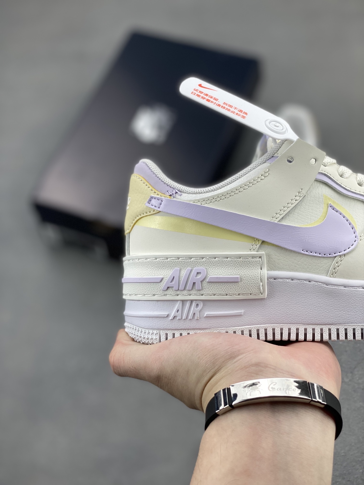 Nike Air Force 1 Shadow Macaron Sneakers, Lightweight, Low-top, Fashionable 6 i1744313942010 7745 0 4