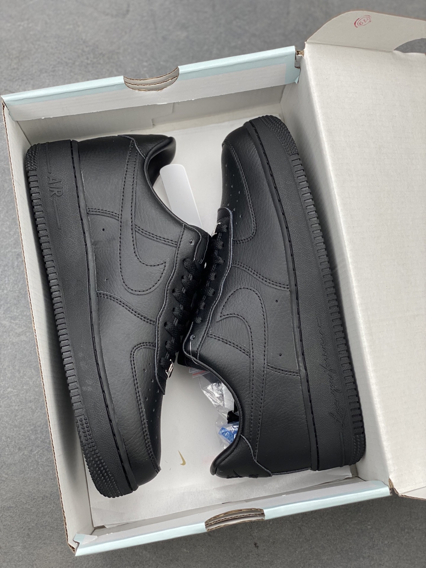 Nike Air Force 1 Low Black Leather Sneakers CZ8065-001 10 i1744314101375 8819 0 8
