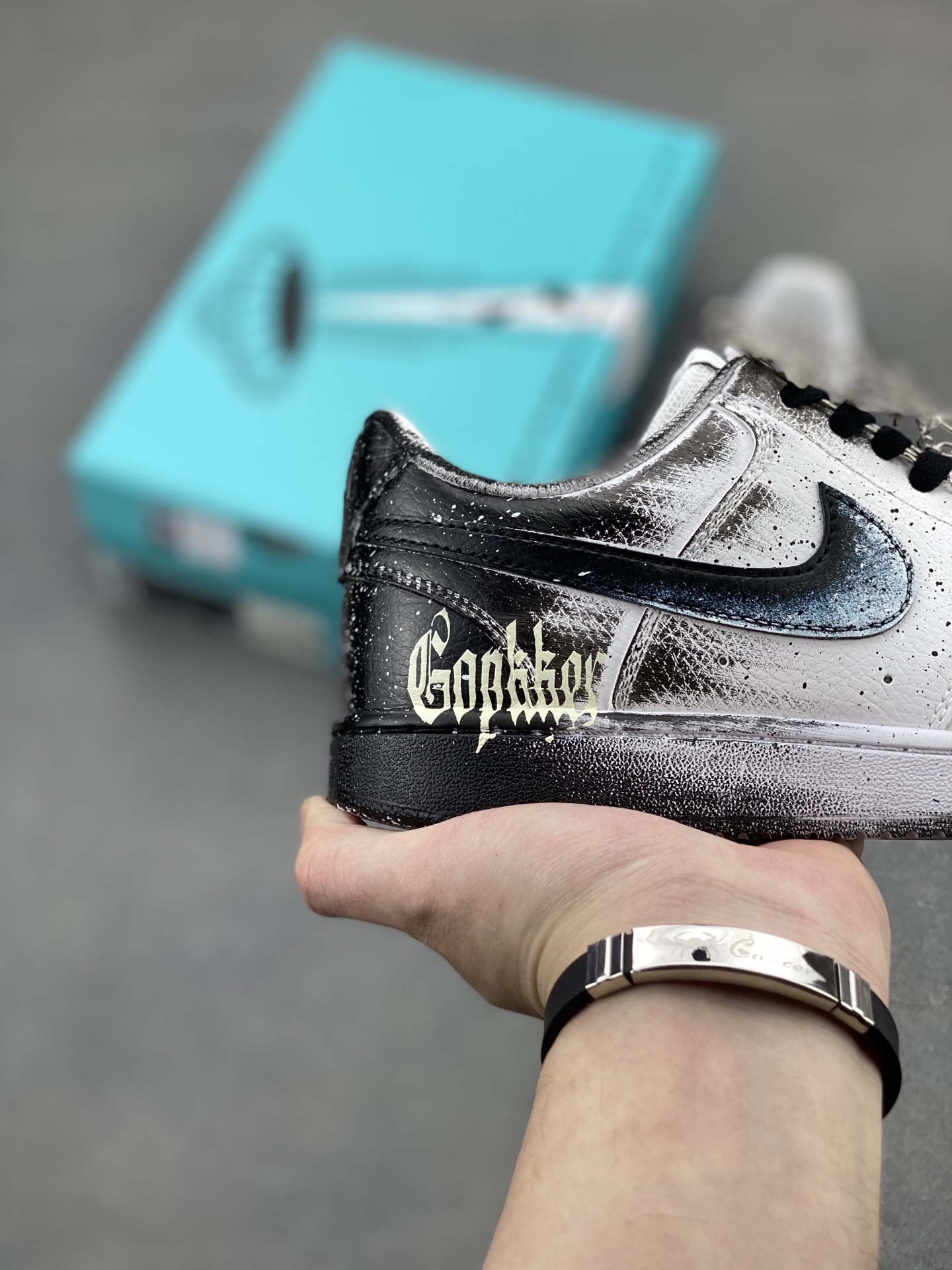 Nike Court Vision Low 'Phantom Cross' Custom Sneakers - Graffiti Design 6 i1744489051536 8088 0 4
