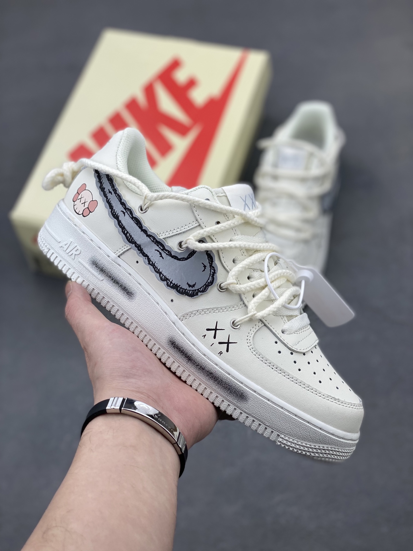 Nike Air Force 1 '07 Low Custom Sneakers - Splatter Paint, Limited Edition 2 i1744489683717 6911 0 0