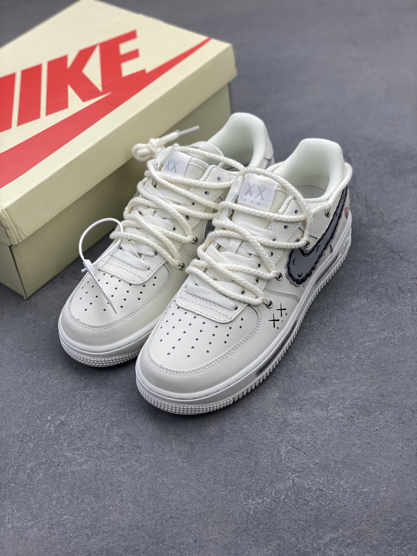 Nike Air Force 1 '07 Low Custom Sneakers - Splatter Paint, Limited Edition 9 i1744489686848 166 0 7