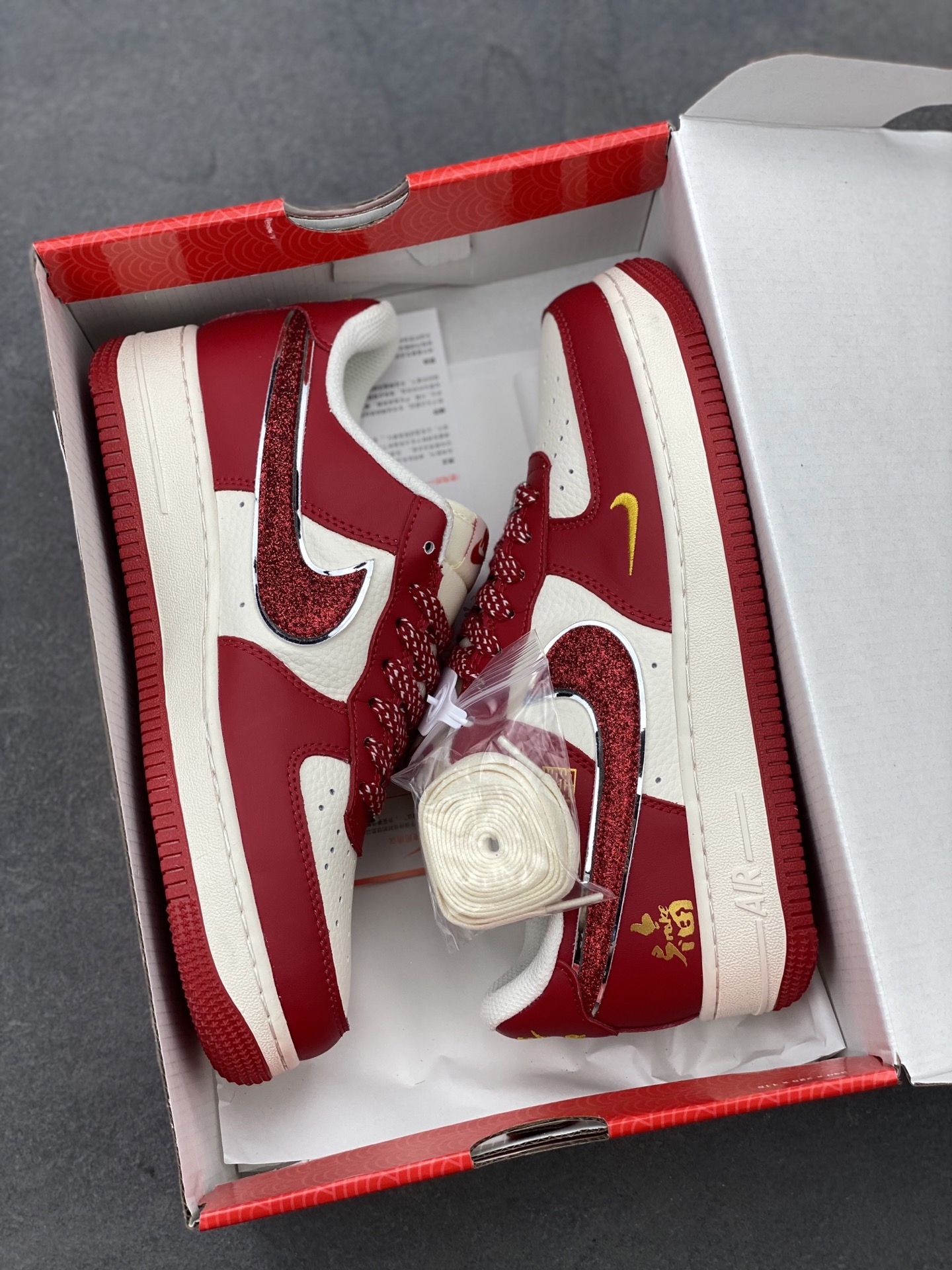 Nike Air Force 1 '07 Low Red/White Sneakers - Limited Edition Style 10 i1744489885021 9690 0 8