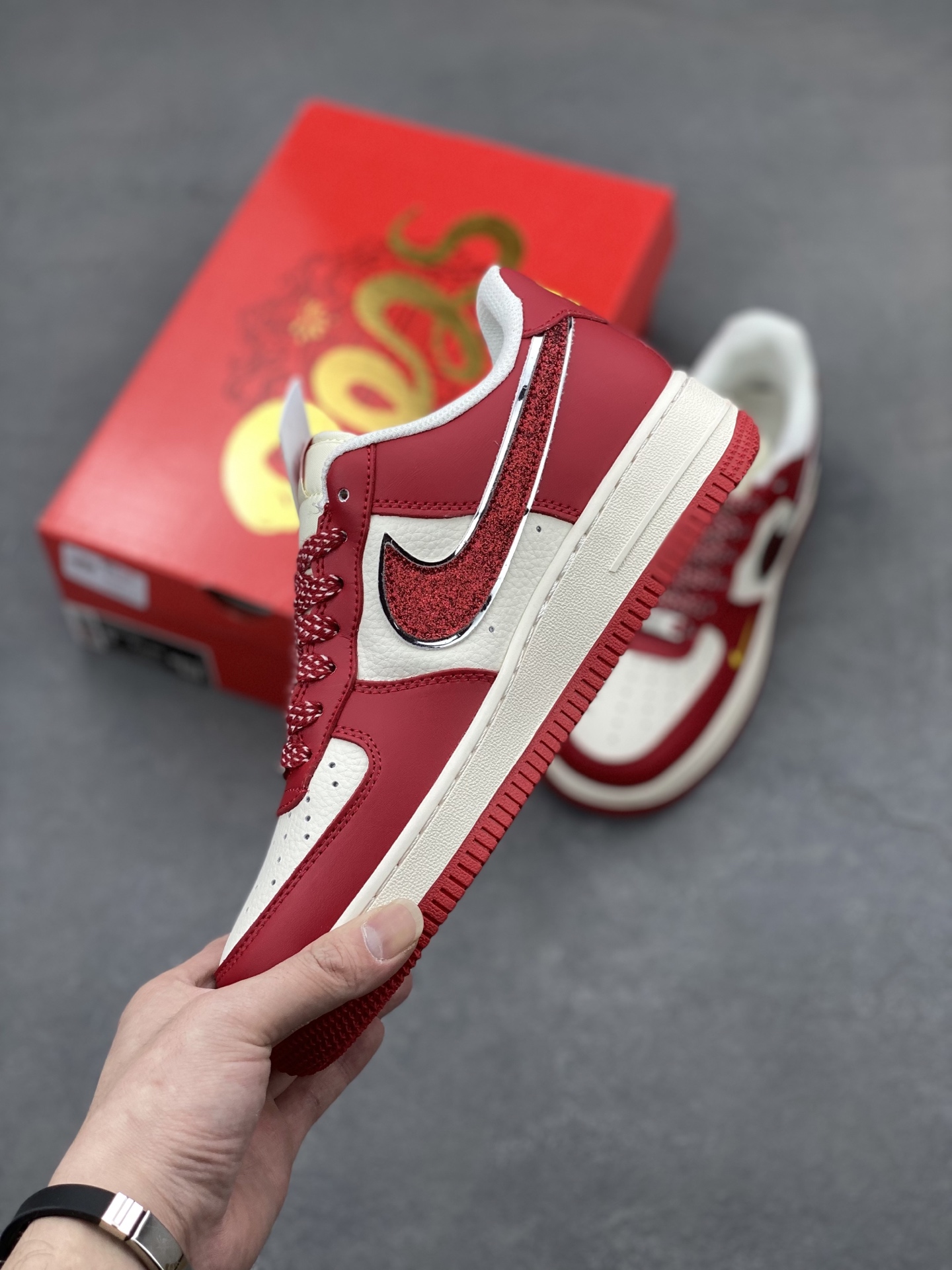 Nike Air Force 1 '07 Low Red/White Sneakers - Limited Edition Style 4 i1744489885107 5928 0 2