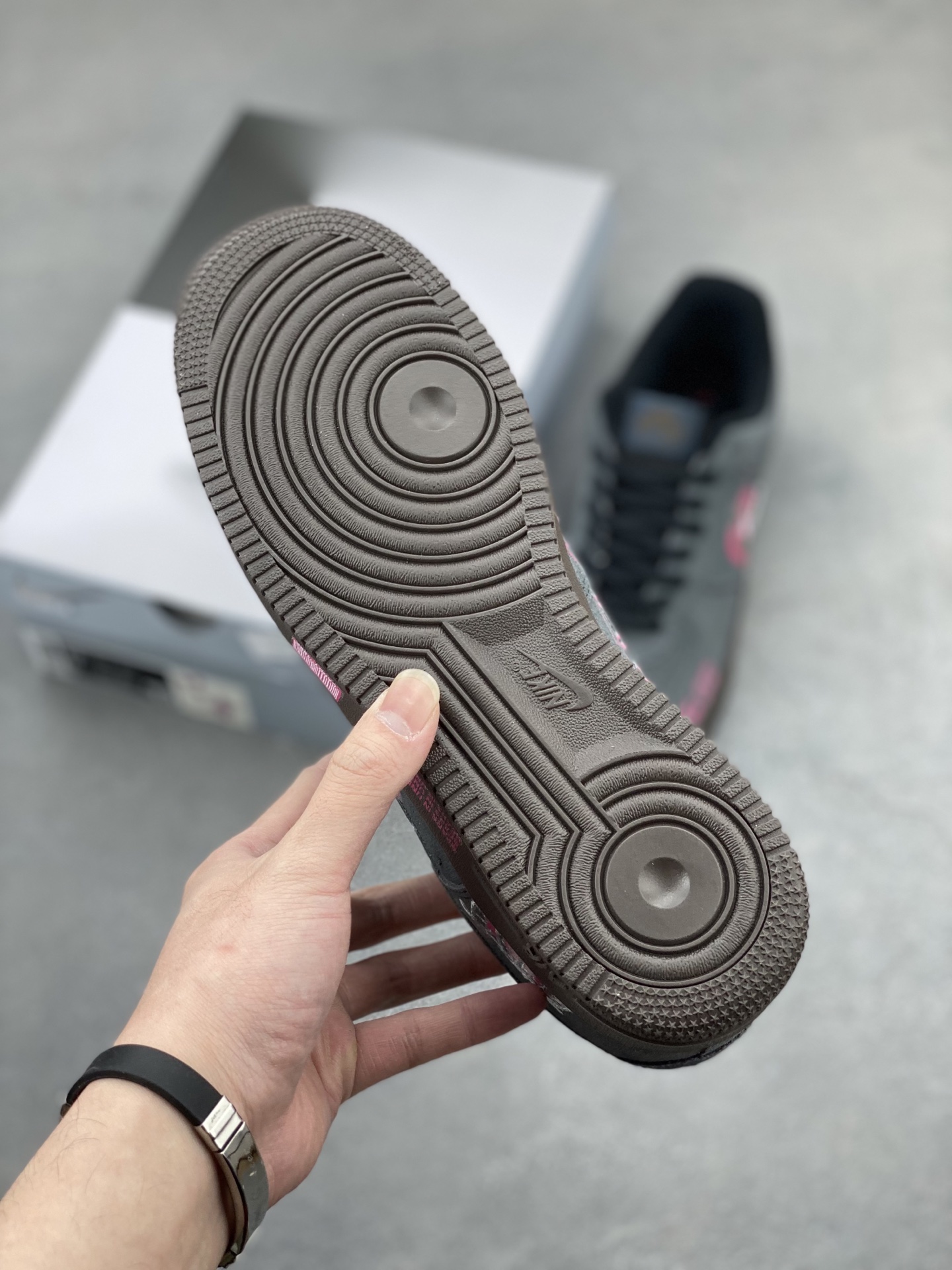 Nike Air Force 1 'Black Pink' Custom Low-Top Sneakers - Limited Edition 7 i1744572971430 4132 0 5