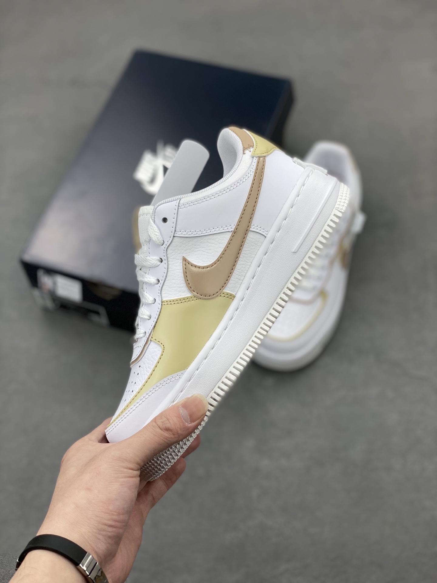 Nike Air Force 1 Shadow Women's Lightweight Platform Sneakers - DZ1847-111 4 i1744573189332 8442 0 2