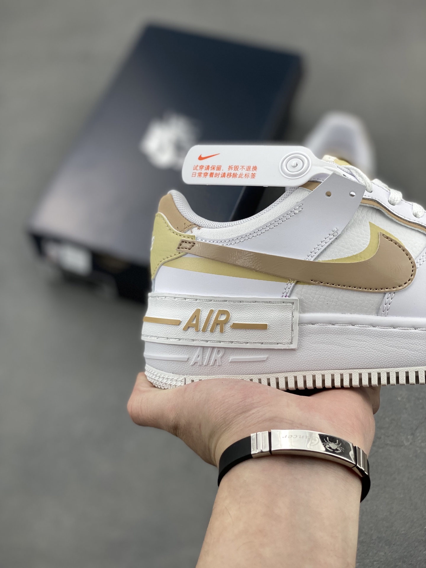 Nike Air Force 1 Shadow Women's Lightweight Platform Sneakers - DZ1847-111 6 i1744573196253 9579 0 4