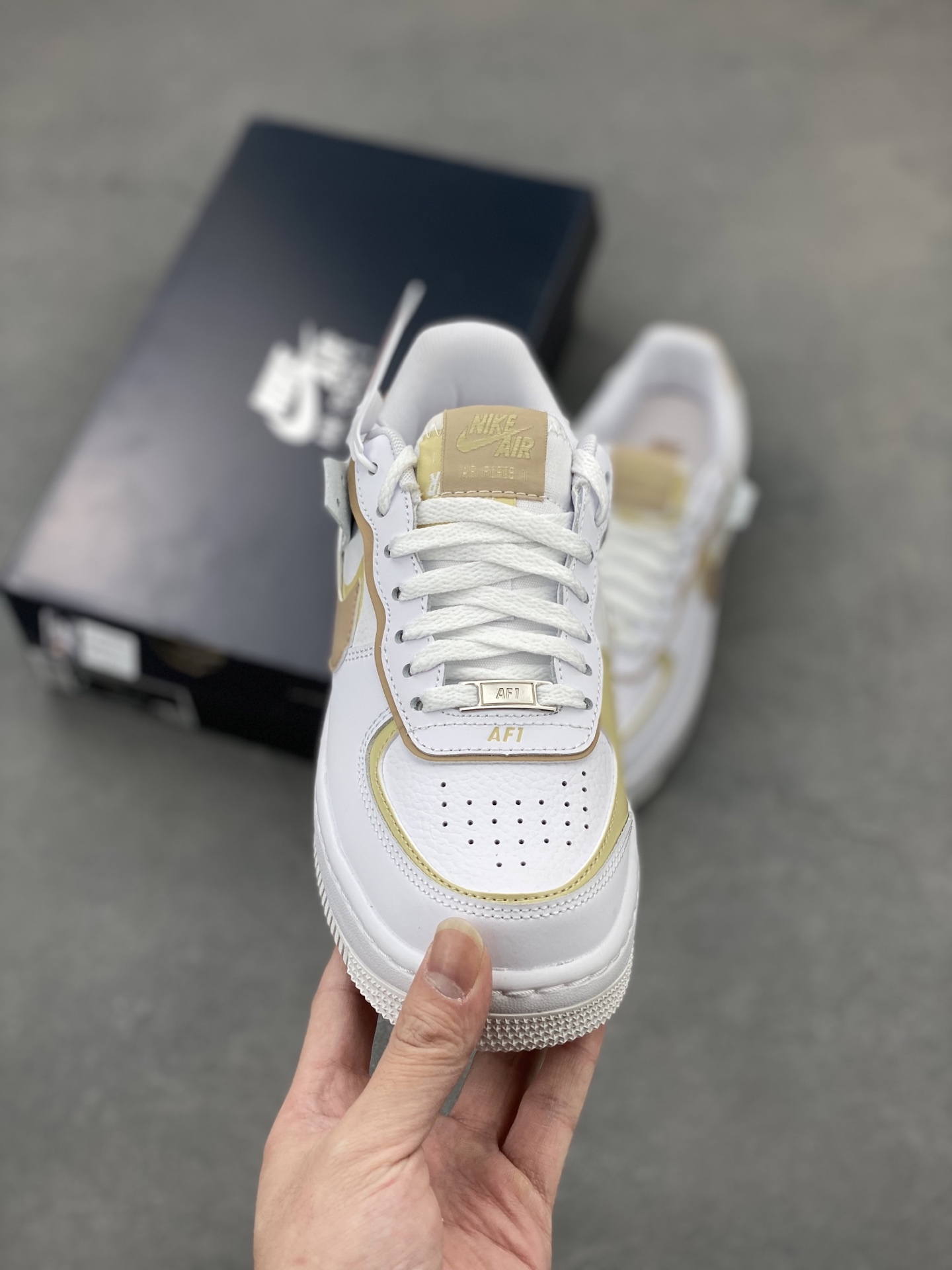 Nike Air Force 1 Shadow Women's Lightweight Platform Sneakers - DZ1847-111 3 i1744573196792 2625 0 1