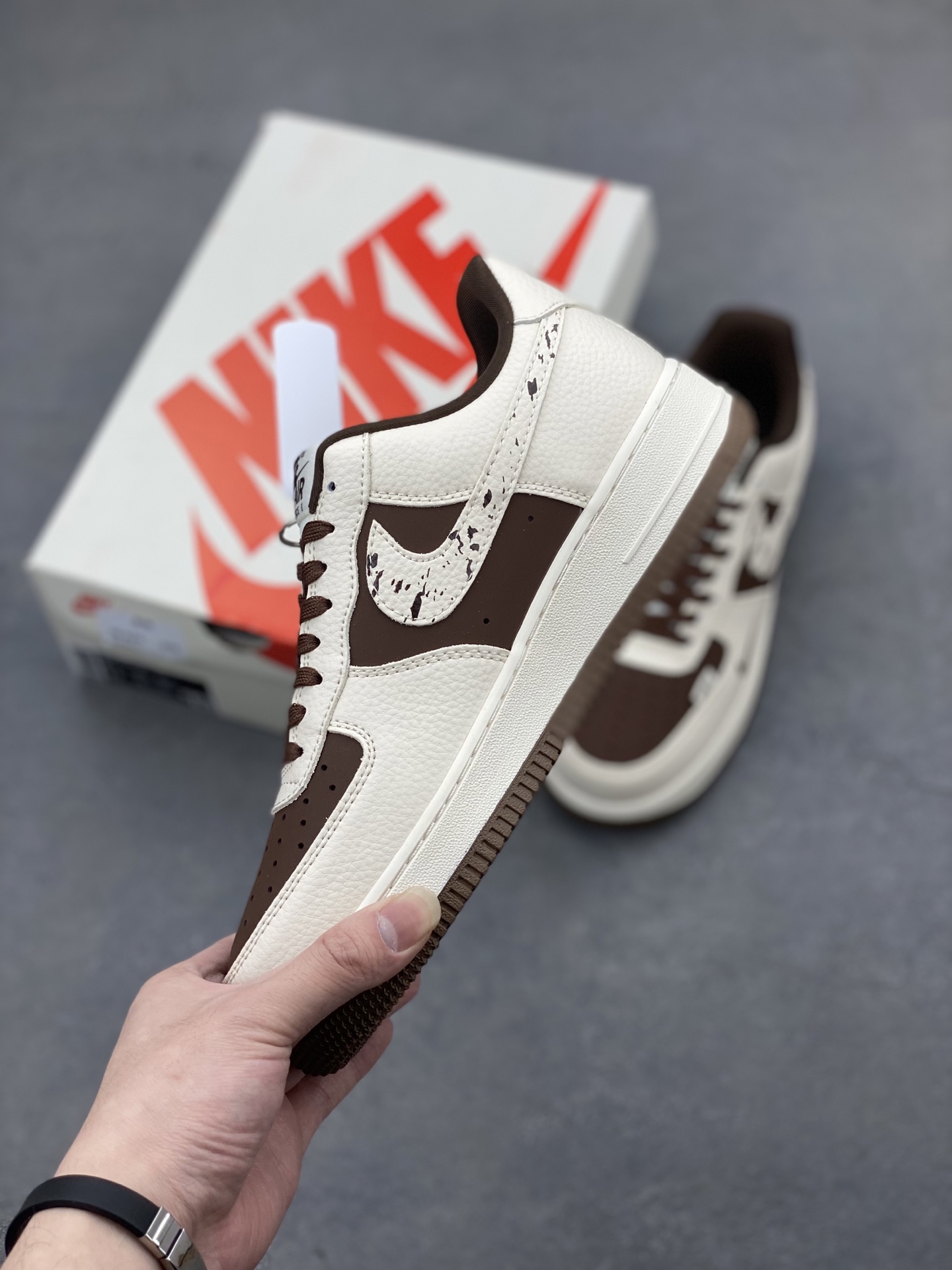 Nike Air Force 1 '07 Low Bape Collaboration Cream Brown Sneakers 4 i1745522364556 8275 0 2