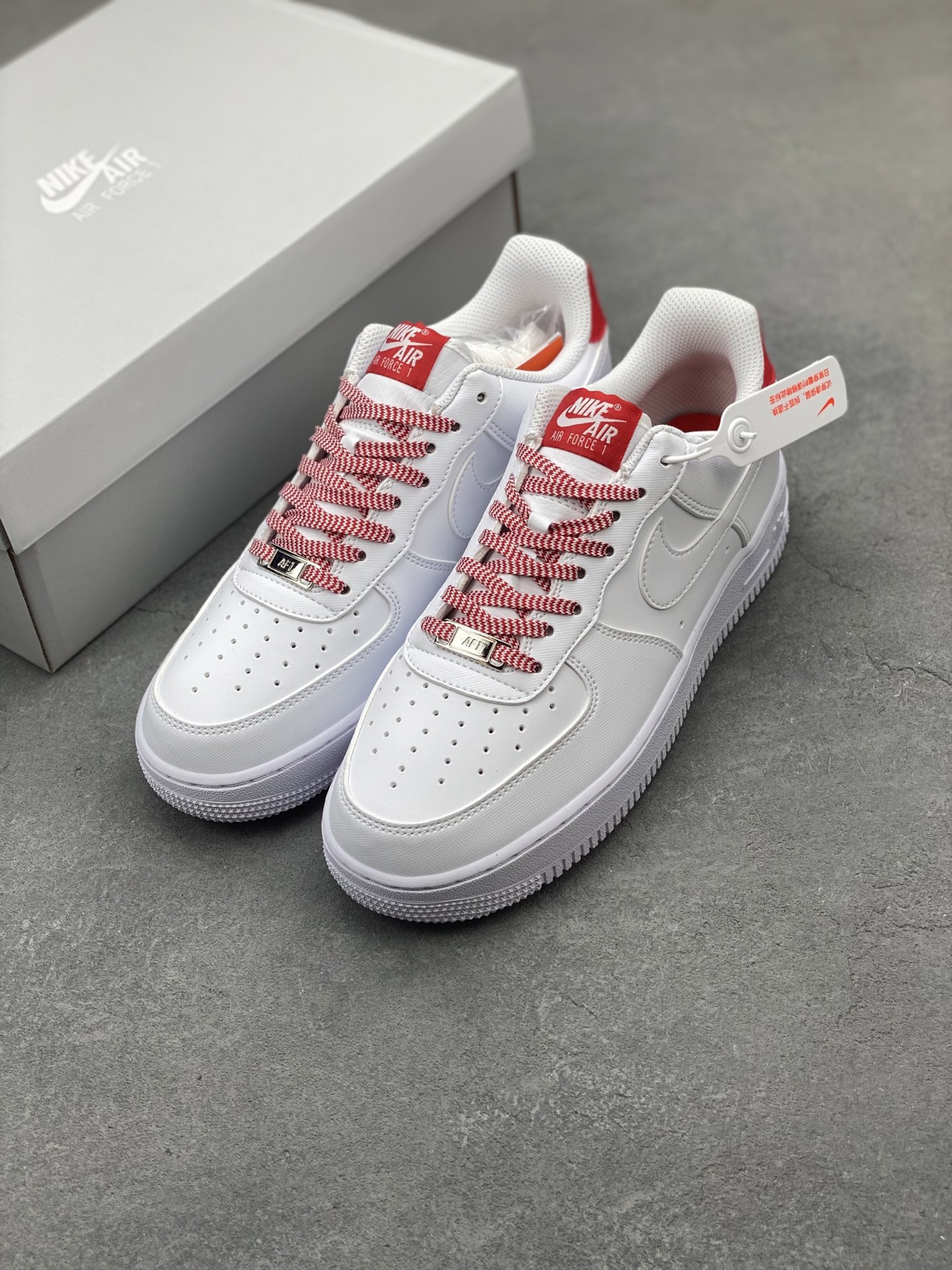 Nike Air Force 1 '07 Low White/Red Limited Edition Sneakers 9 i1748549614375 3864 0 7