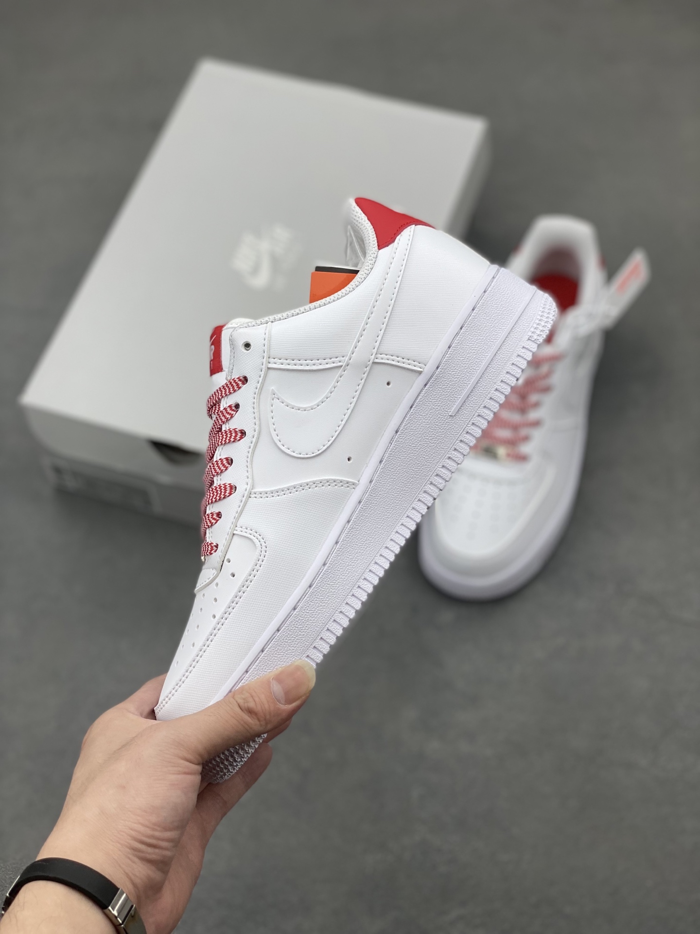 Nike Air Force 1 '07 Low White/Red Limited Edition Sneakers 4 i1748549614752 9810 0 2