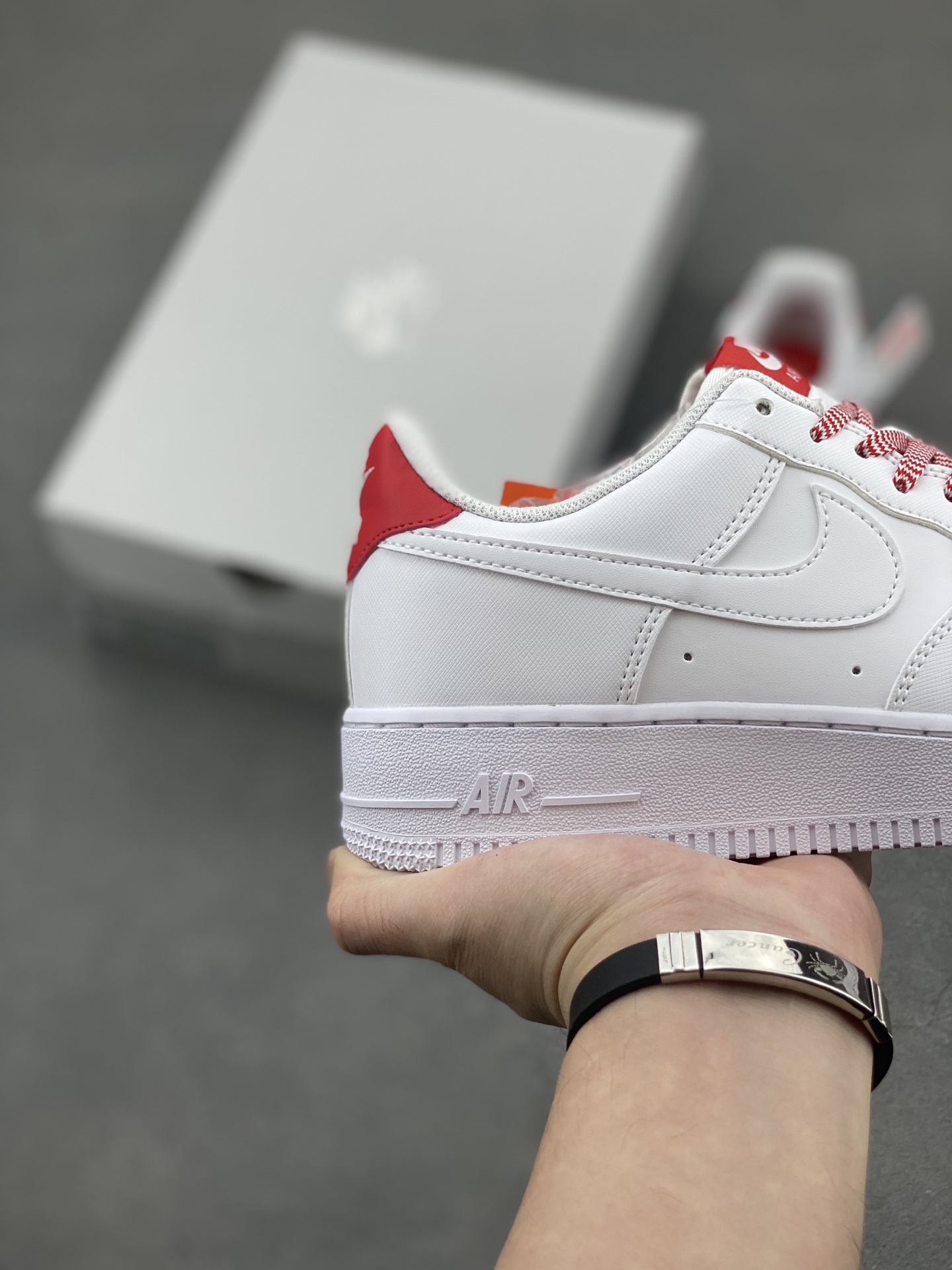 Nike Air Force 1 '07 Low White/Red Limited Edition Sneakers 6 i1748549614865 4574 0 4
