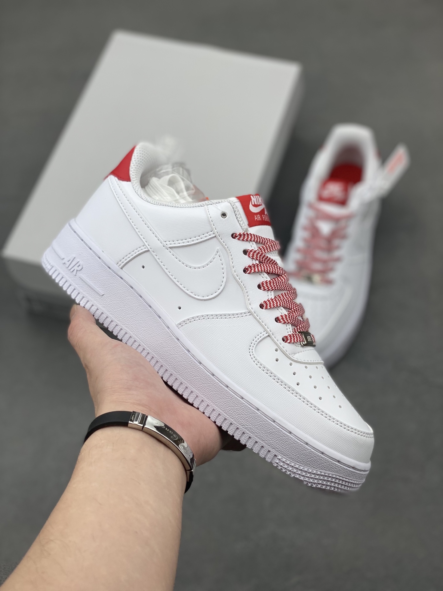 Nike Air Force 1 '07 Low White/Red Limited Edition Sneakers 2 i1748549621024 6405 0 0