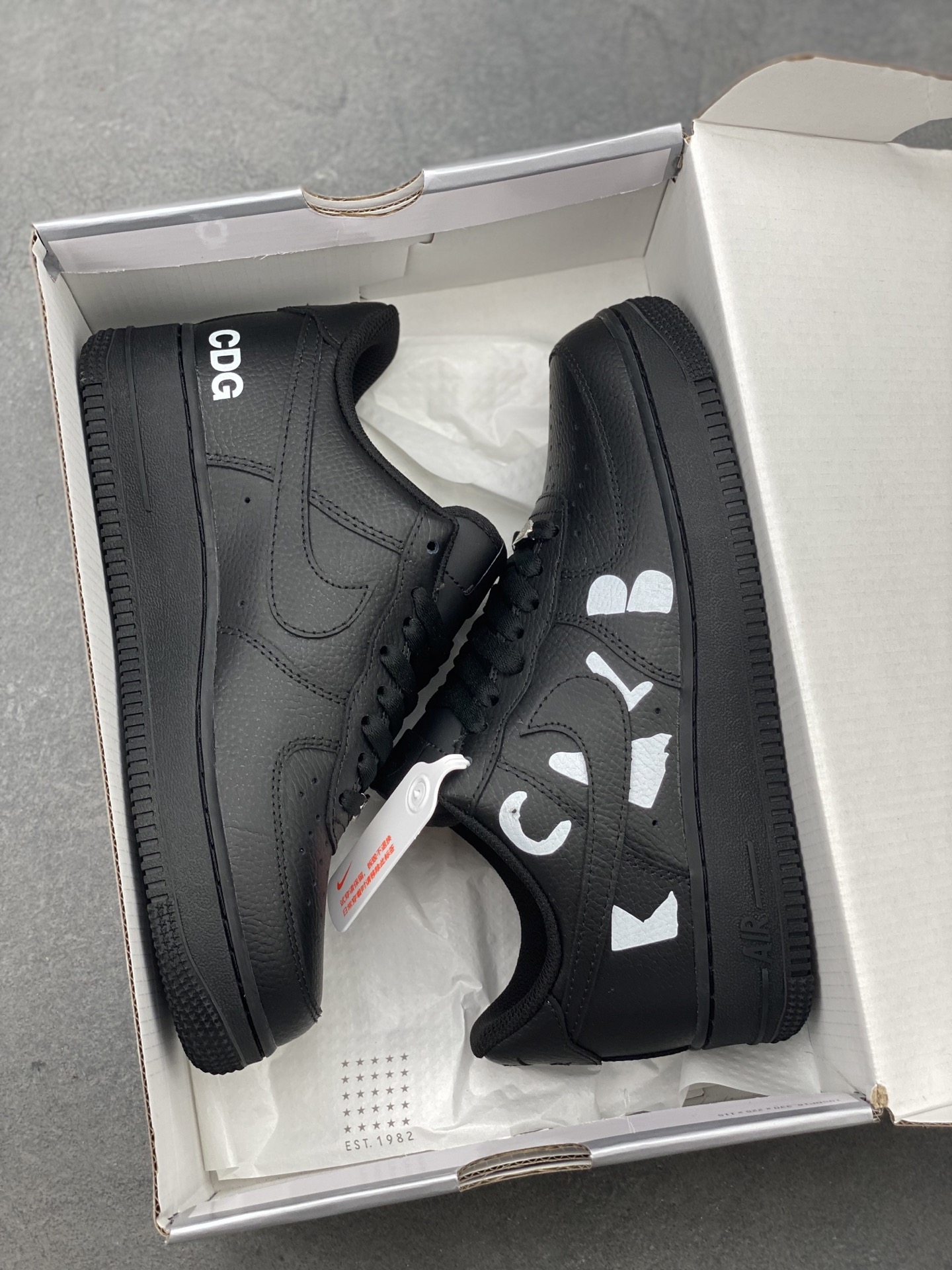 Nike Air Force 1 '07 Low Black/White Limited Edition Sneakers (IB9949-001) 10 i1748549678175 6339 0 8