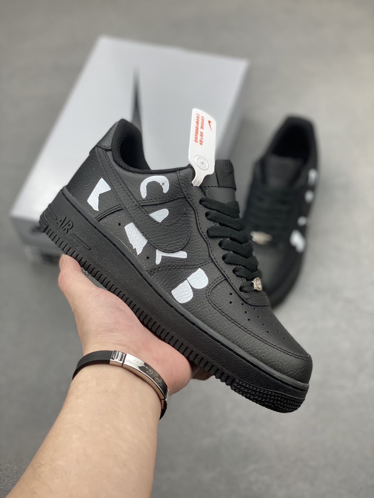 Nike Air Force 1 '07 Low Black/White Limited Edition Sneakers (IB9949-001) 2 i1748549678334 6361 0 0