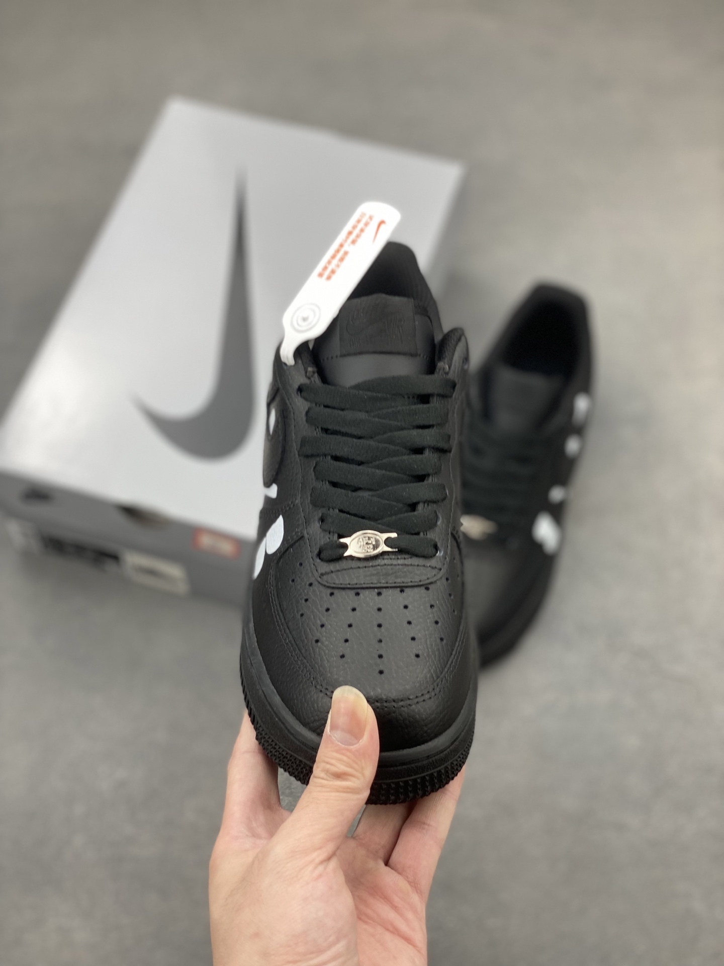 Nike Air Force 1 '07 Low Black/White Limited Edition Sneakers (IB9949-001) 3 i1748549678346 4404 0 1